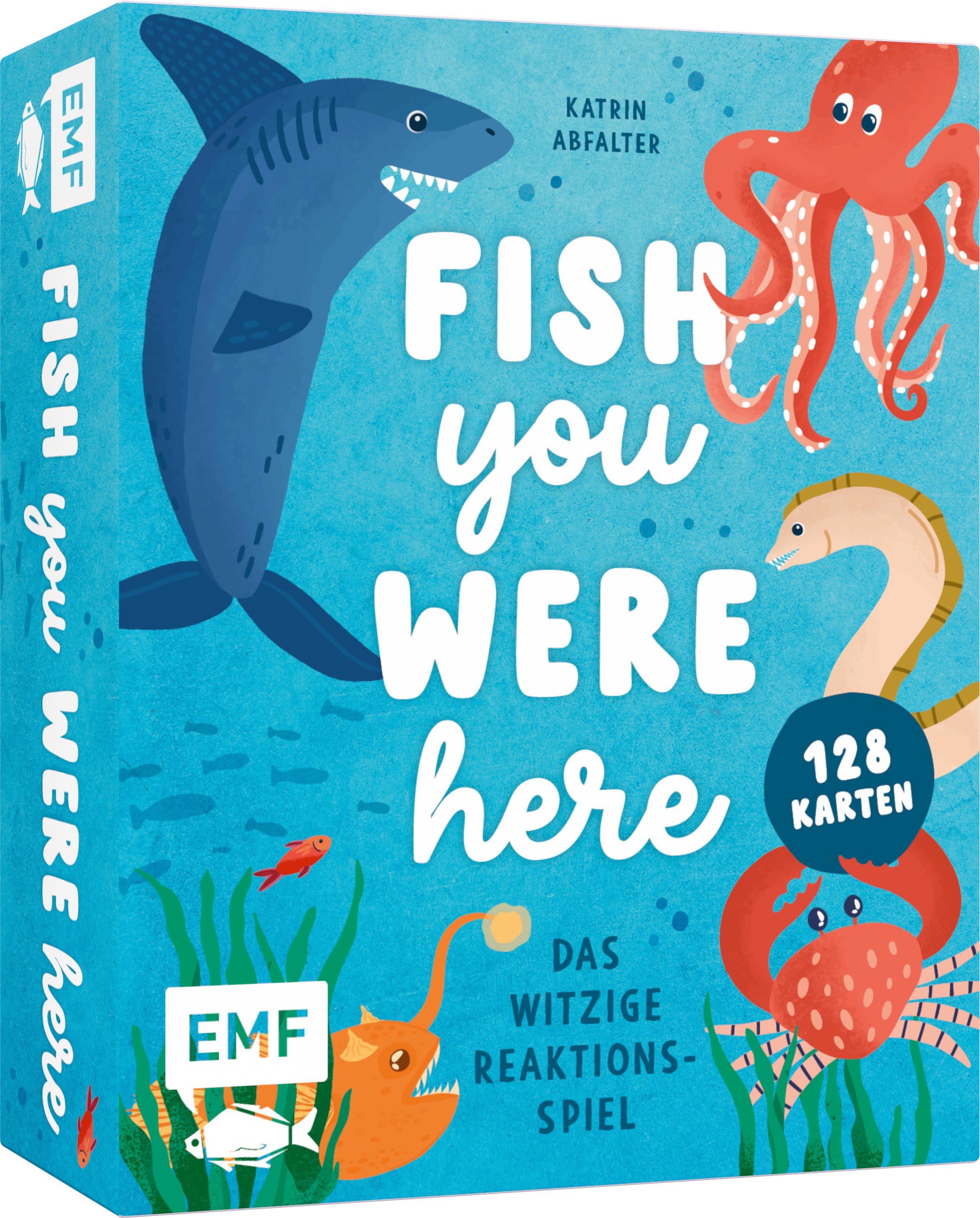 Vorderes Coverbild Kartenspiel: Fish you were here - Das witzige Reaktionsspiel