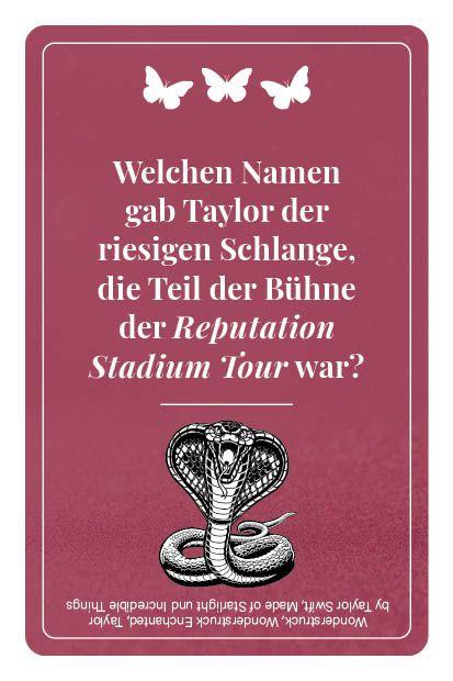 Beispielinhalt (Bild) Kartenspiel: Das inoffizielle Quiz für Taylor Swift-Fans