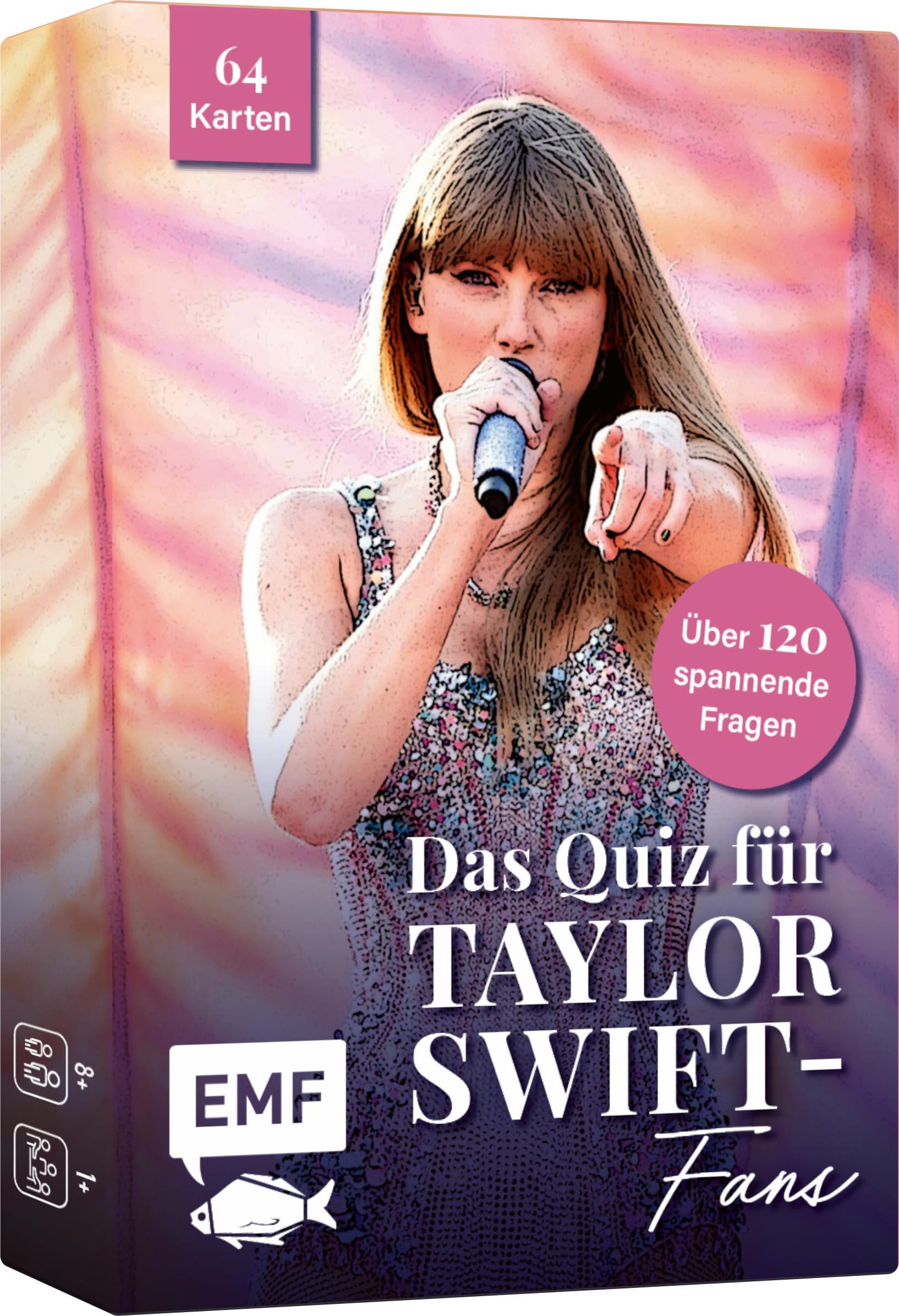 Vorderes Coverbild Kartenspiel: Das inoffizielle Quiz für Taylor Swift-Fans