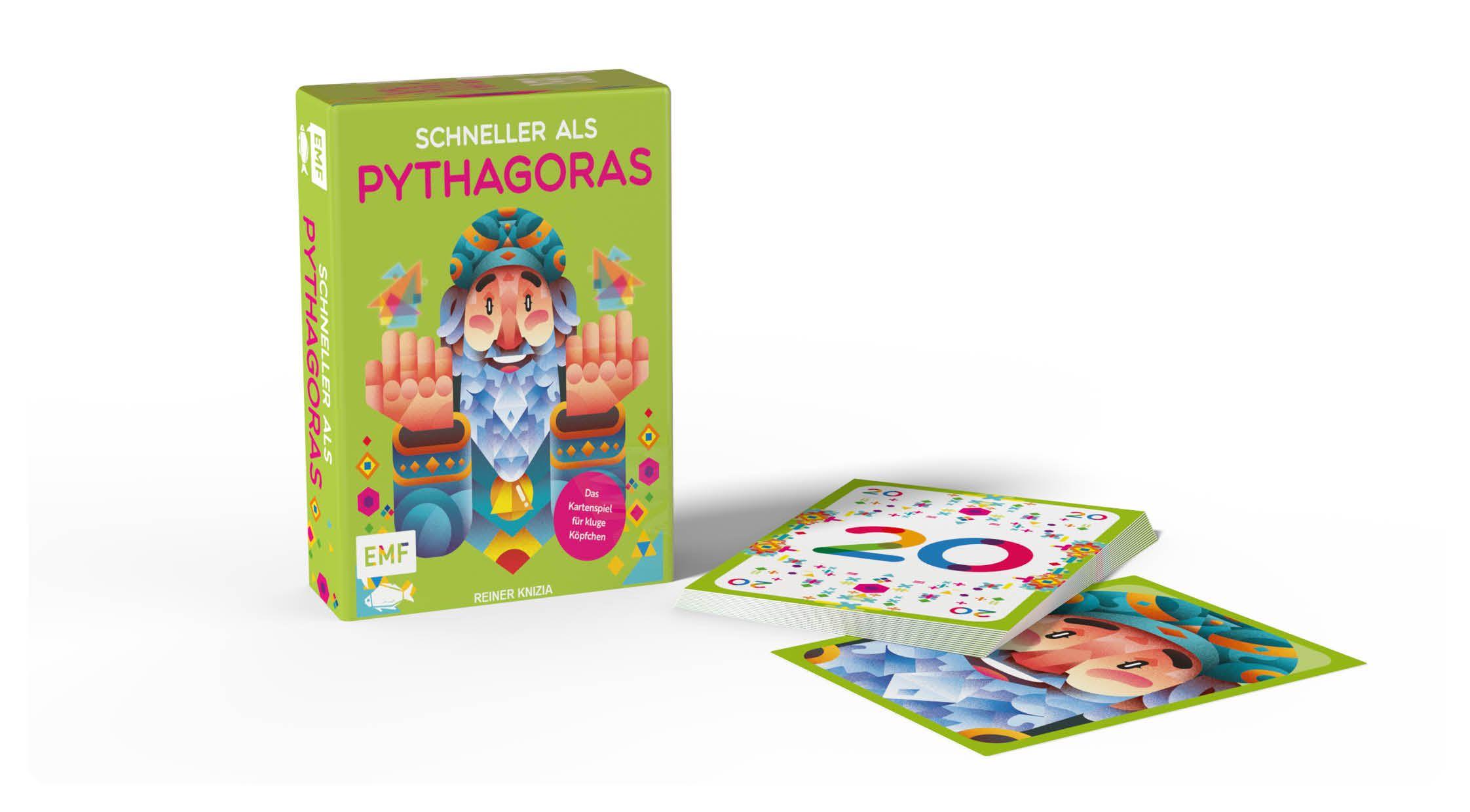 Beispielinhalt (Bild) Kartenspiel: Schneller als Pythagoras