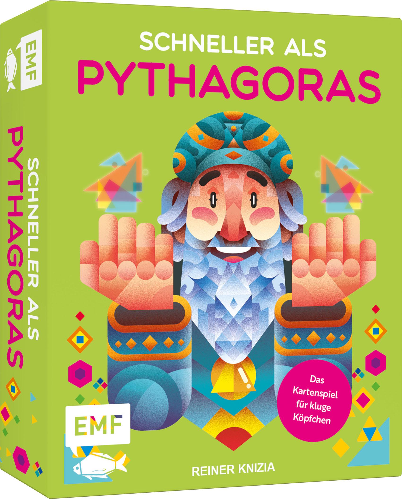 Vorderes Coverbild Kartenspiel: Schneller als Pythagoras