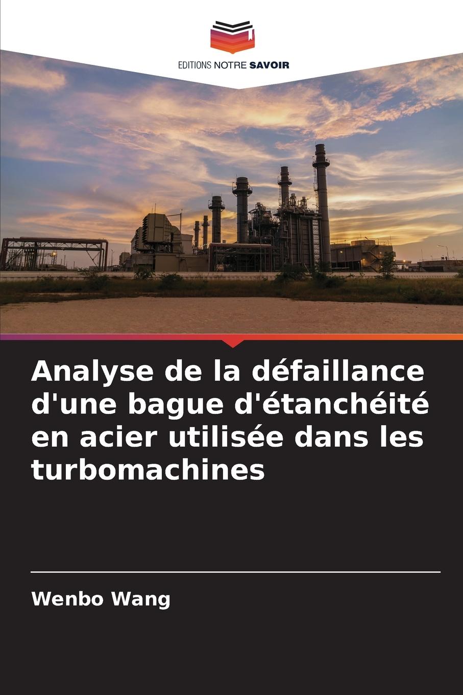 Vorderes Coverbild Analyse de la défaillance d'une bague d'étanchéité en acier utilisée dans les turbomachines