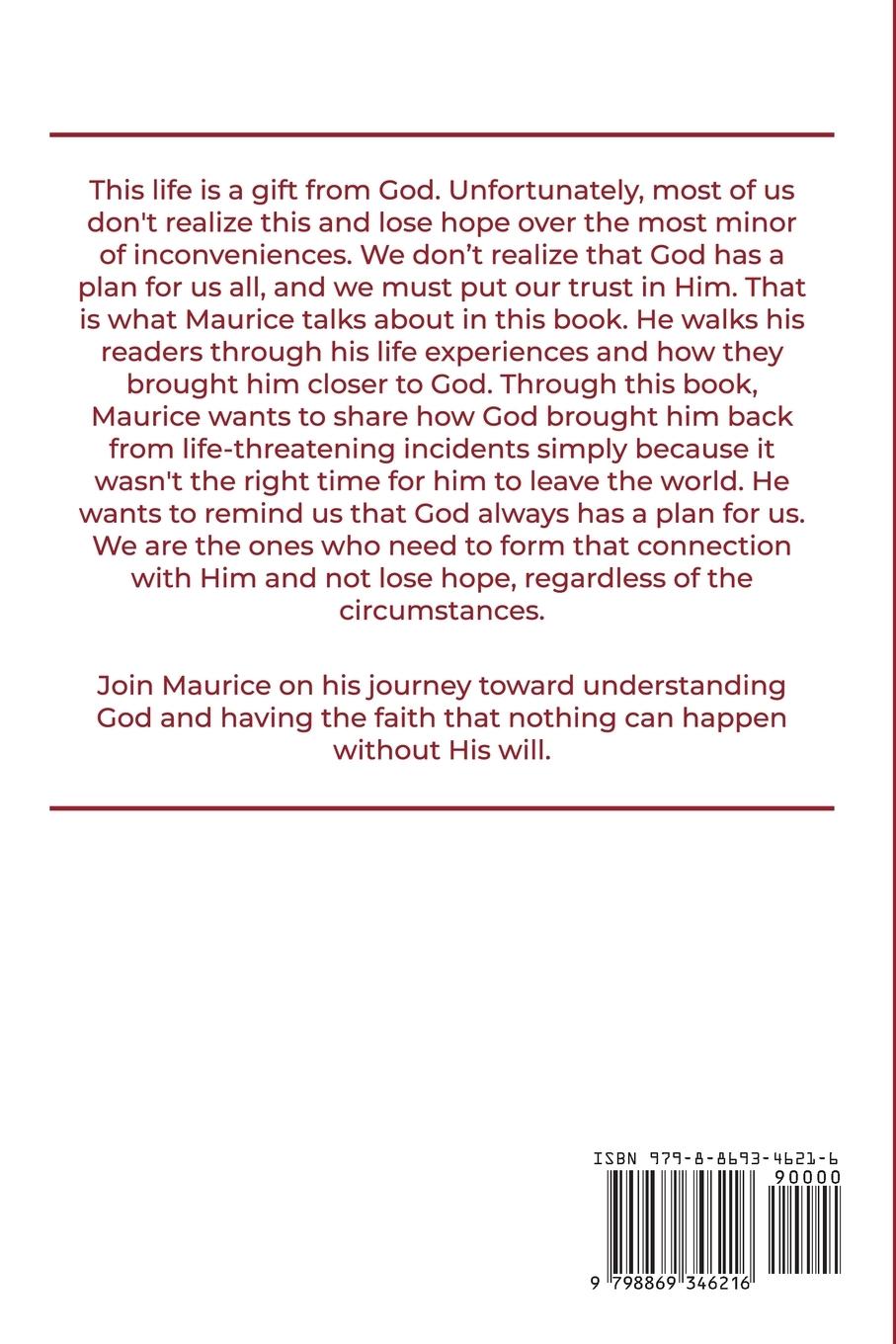 Rückseitencover Now I know Why I Was Chosen