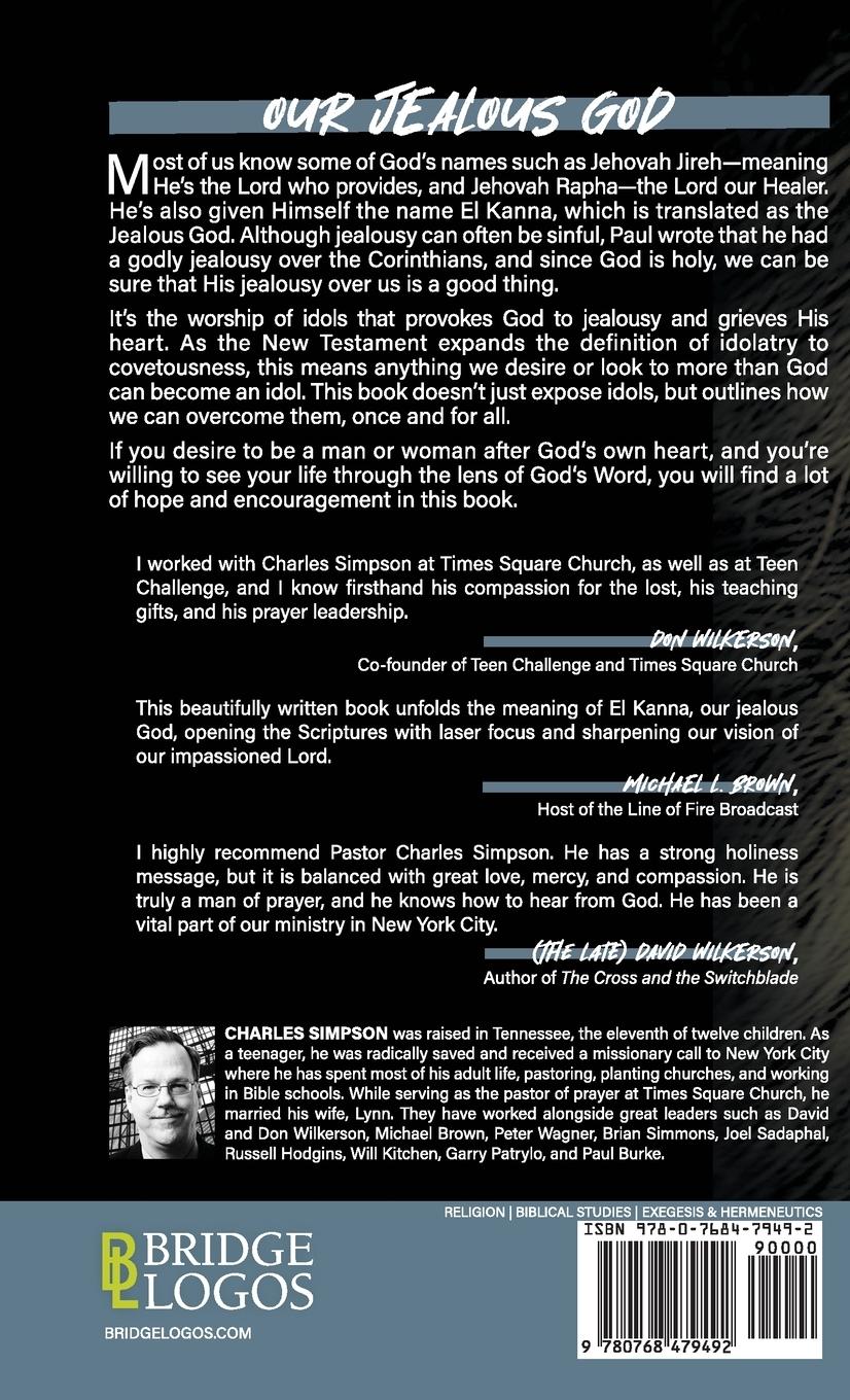 Rückseitencover Knowing el Kanna, Our Jealous God