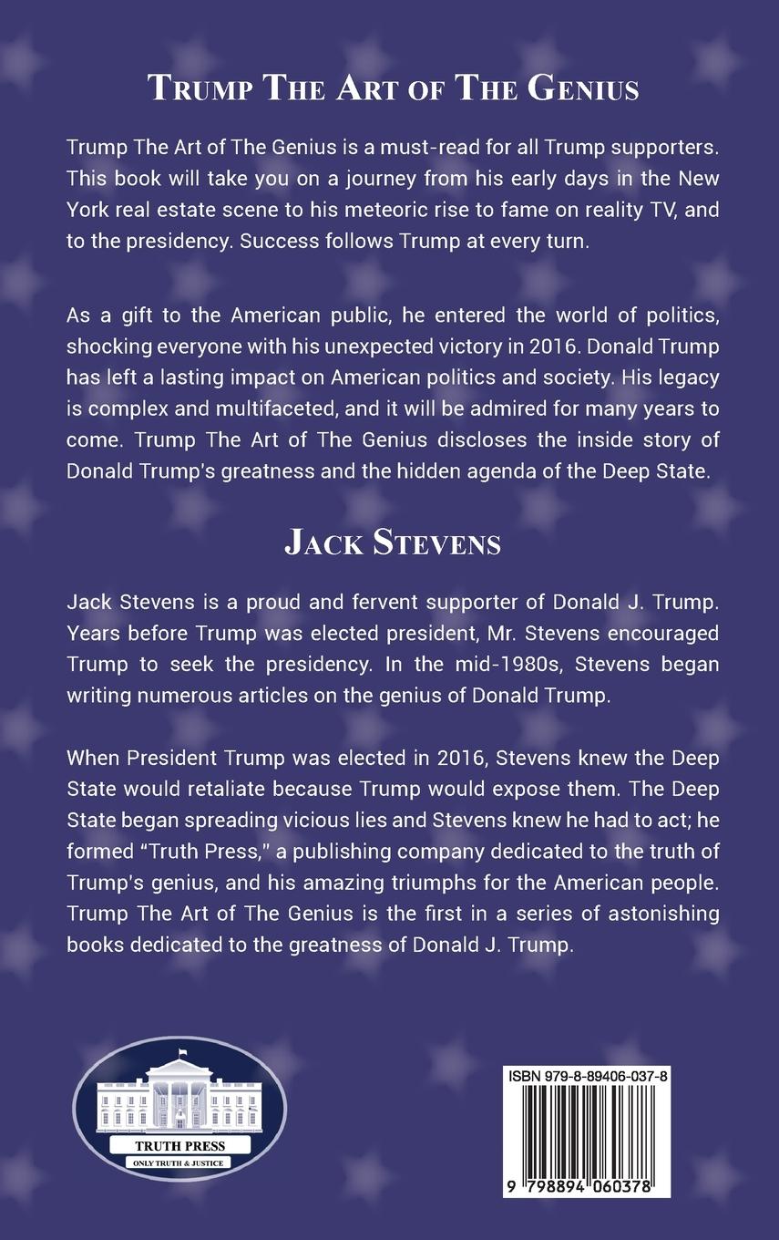 Rückseitencover TRUMP THE ART OF THE GENIUS
