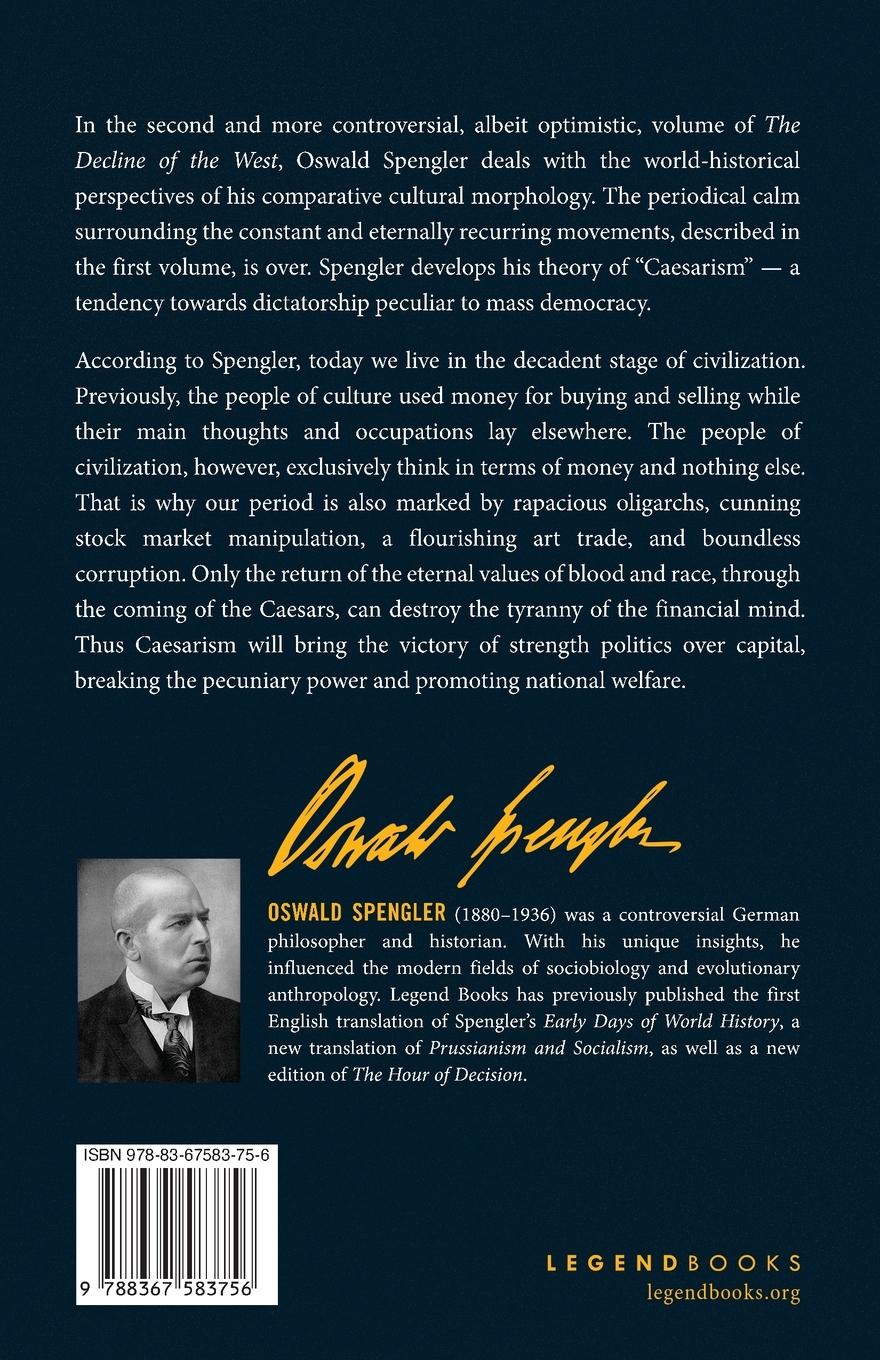 Rückseitencover The Decline of the West