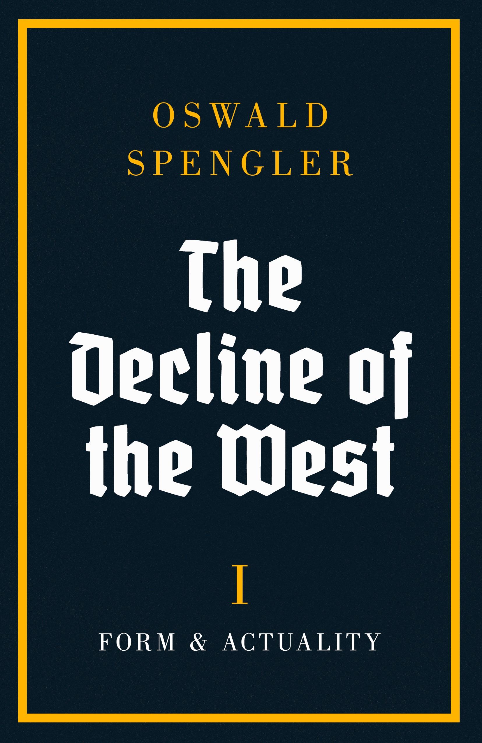 Vorderes Coverbild The Decline of the West