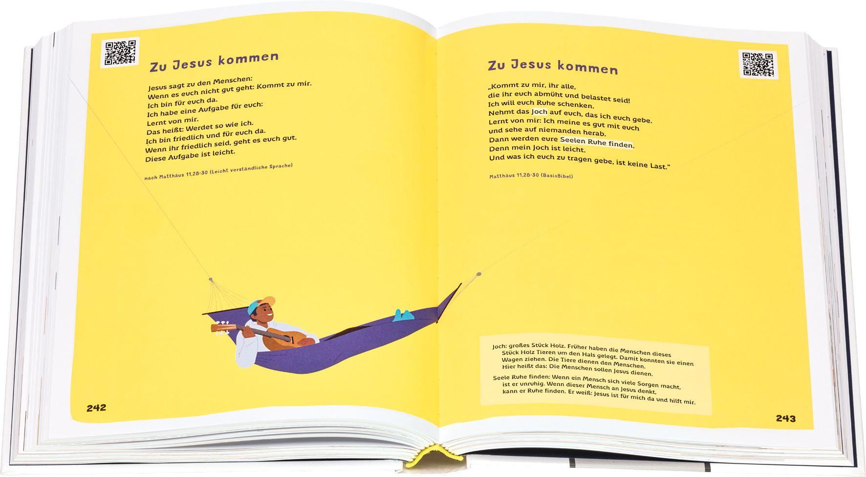 Beispielinhalt (Bild) Einfach Bibel - Die Bibel für junge Menschen