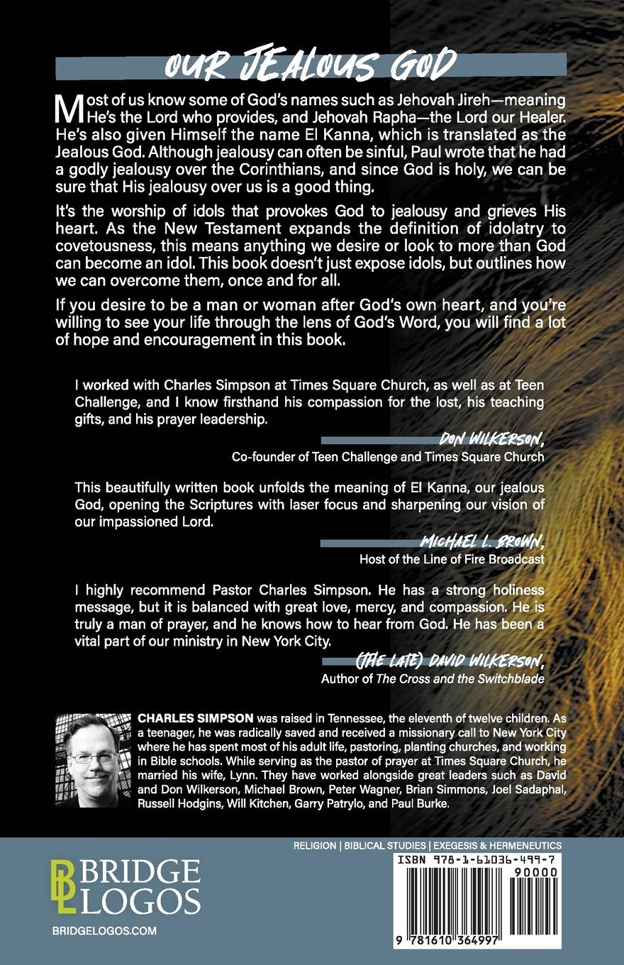 Rückseitencover Knowing el Kanna, Our Jealous God