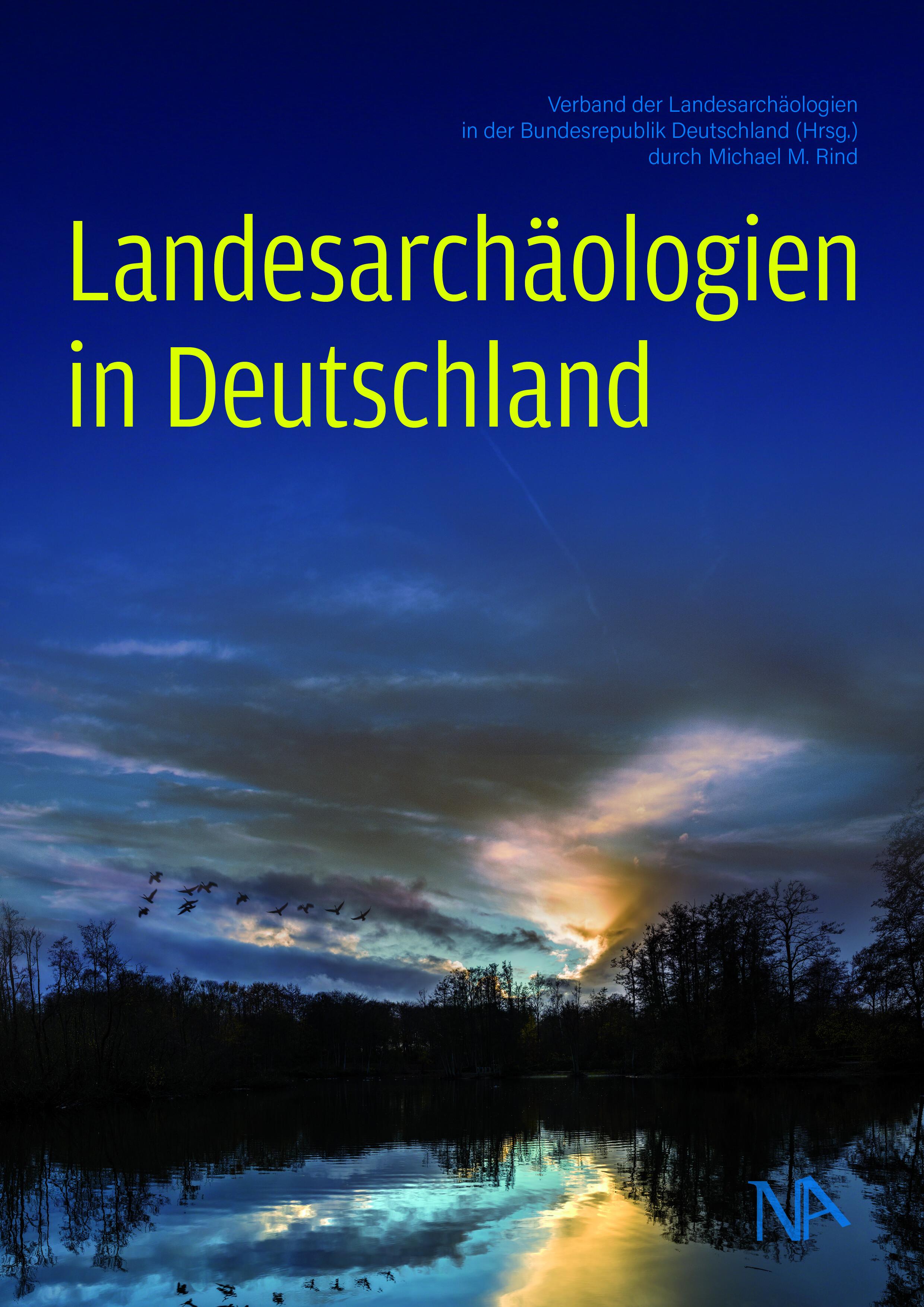Vorderes Coverbild Landesarchäologien in Deutschland