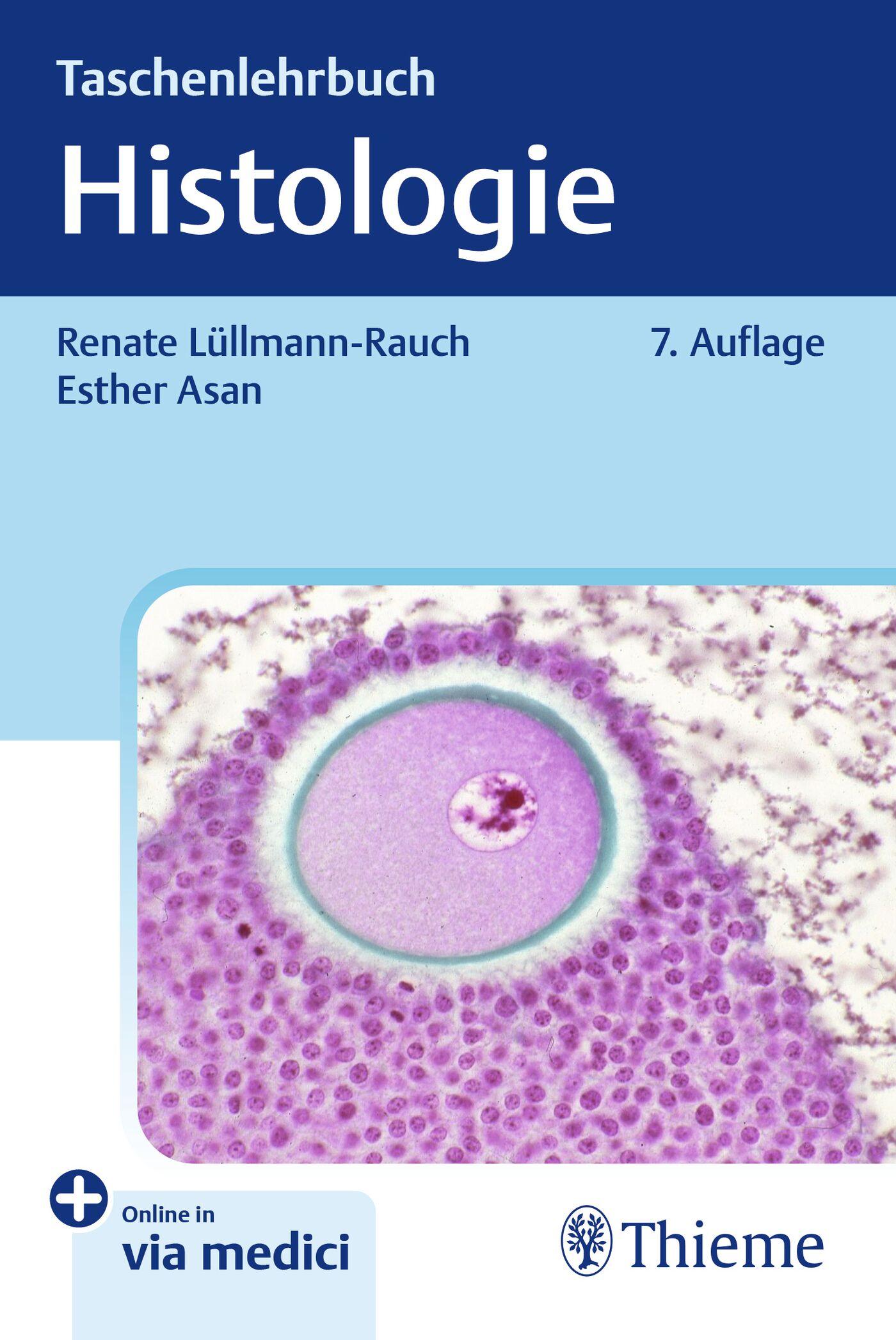Vorderes Coverbild Taschenlehrbuch Histologie