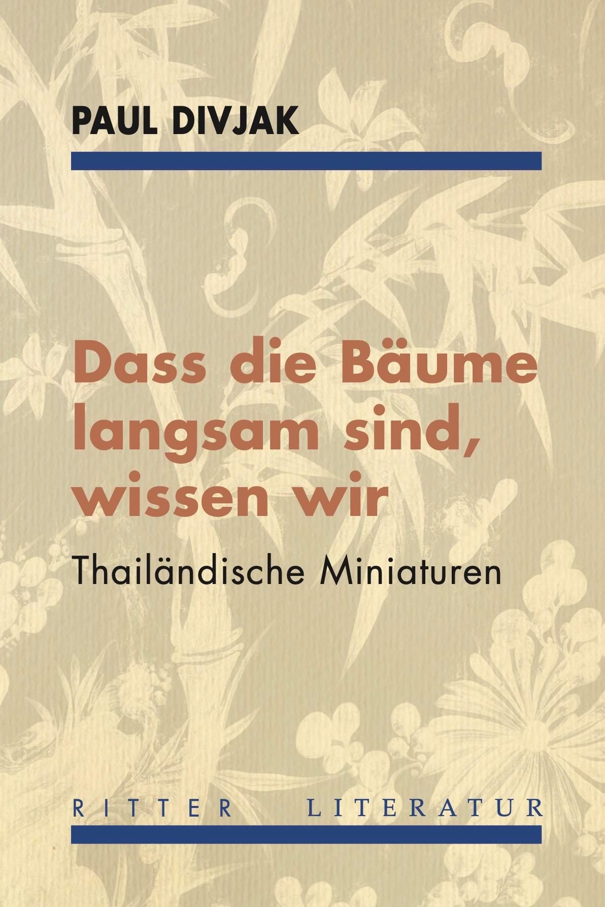 Vorderes Coverbild Dass die Bäume langsam sind, wissen wir