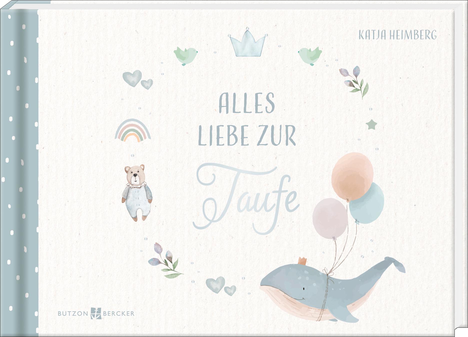 Vorderes Coverbild Alles Liebe zur Taufe