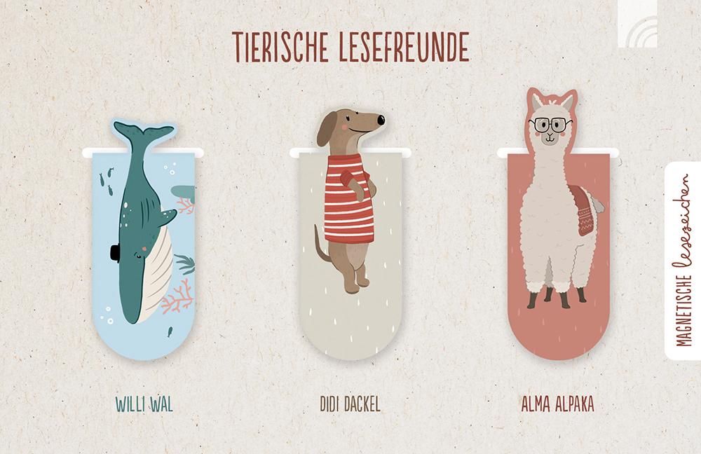 Vorderes Coverbild Tierische Lesefreunde