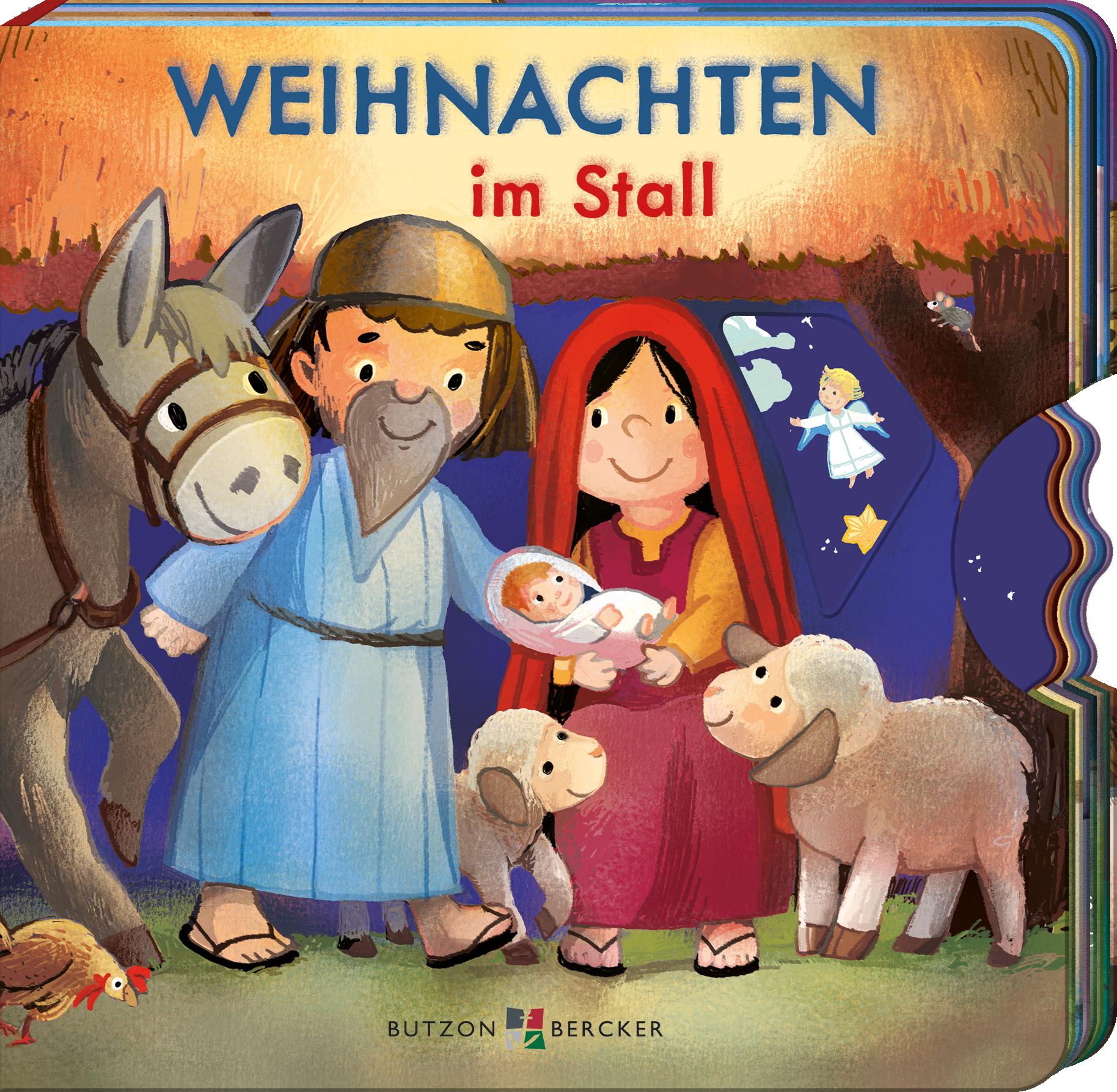 Vorderes Coverbild Weihnachten im Stall
