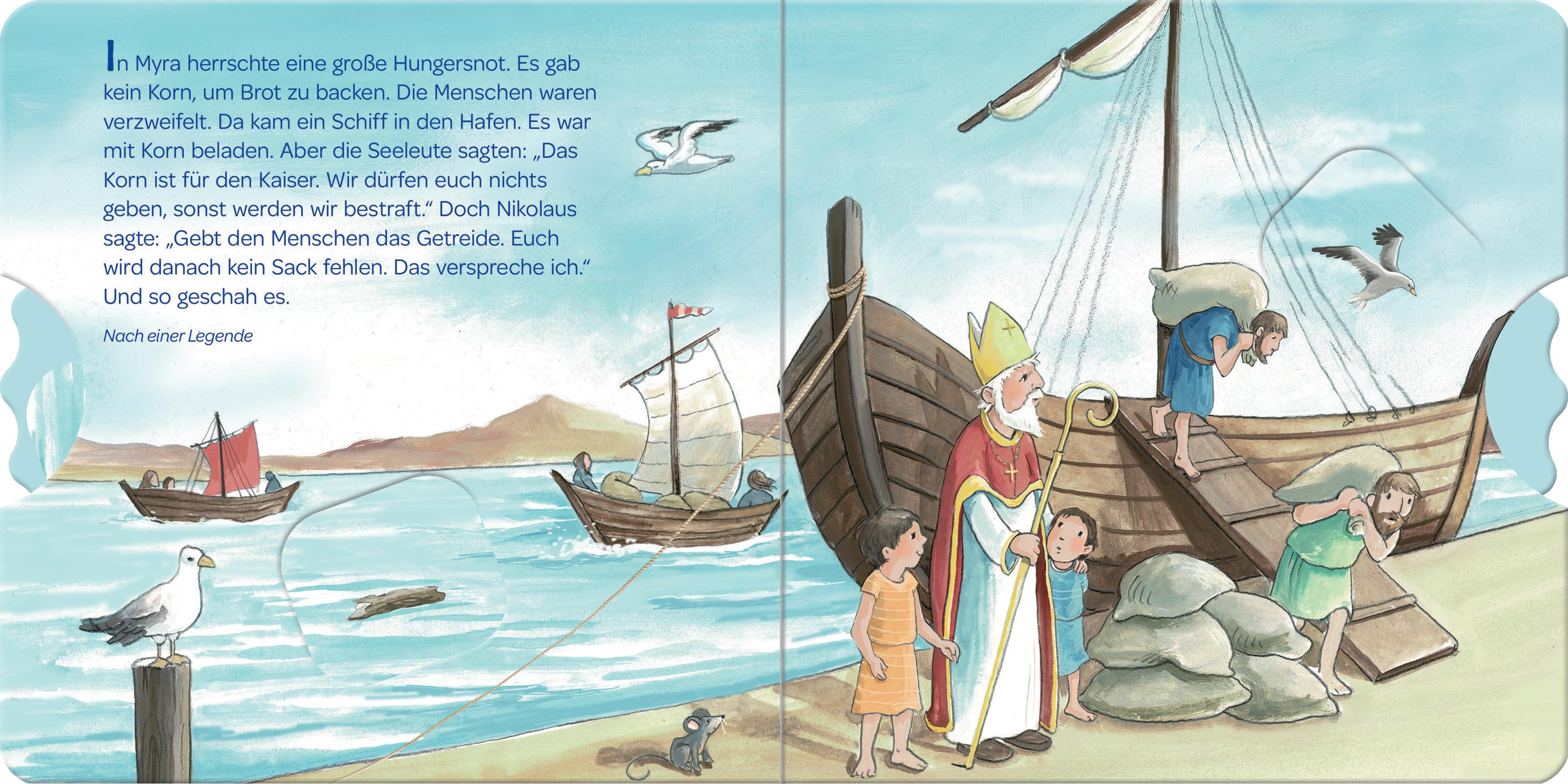 Beispielinhalt (Bild) Nikolaus, guter Mann