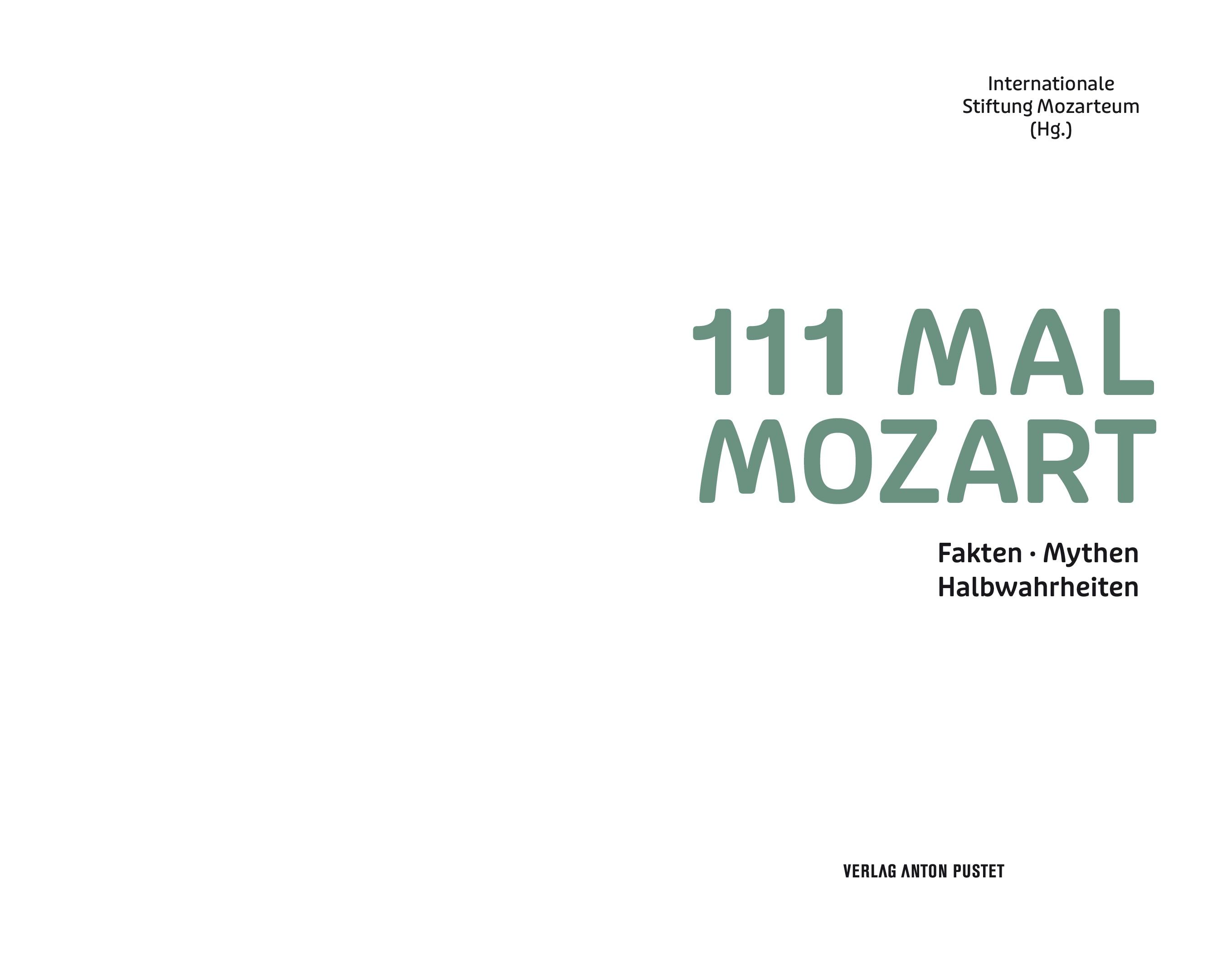 Beispielinhalt (Bild) 111 MAL MOZART