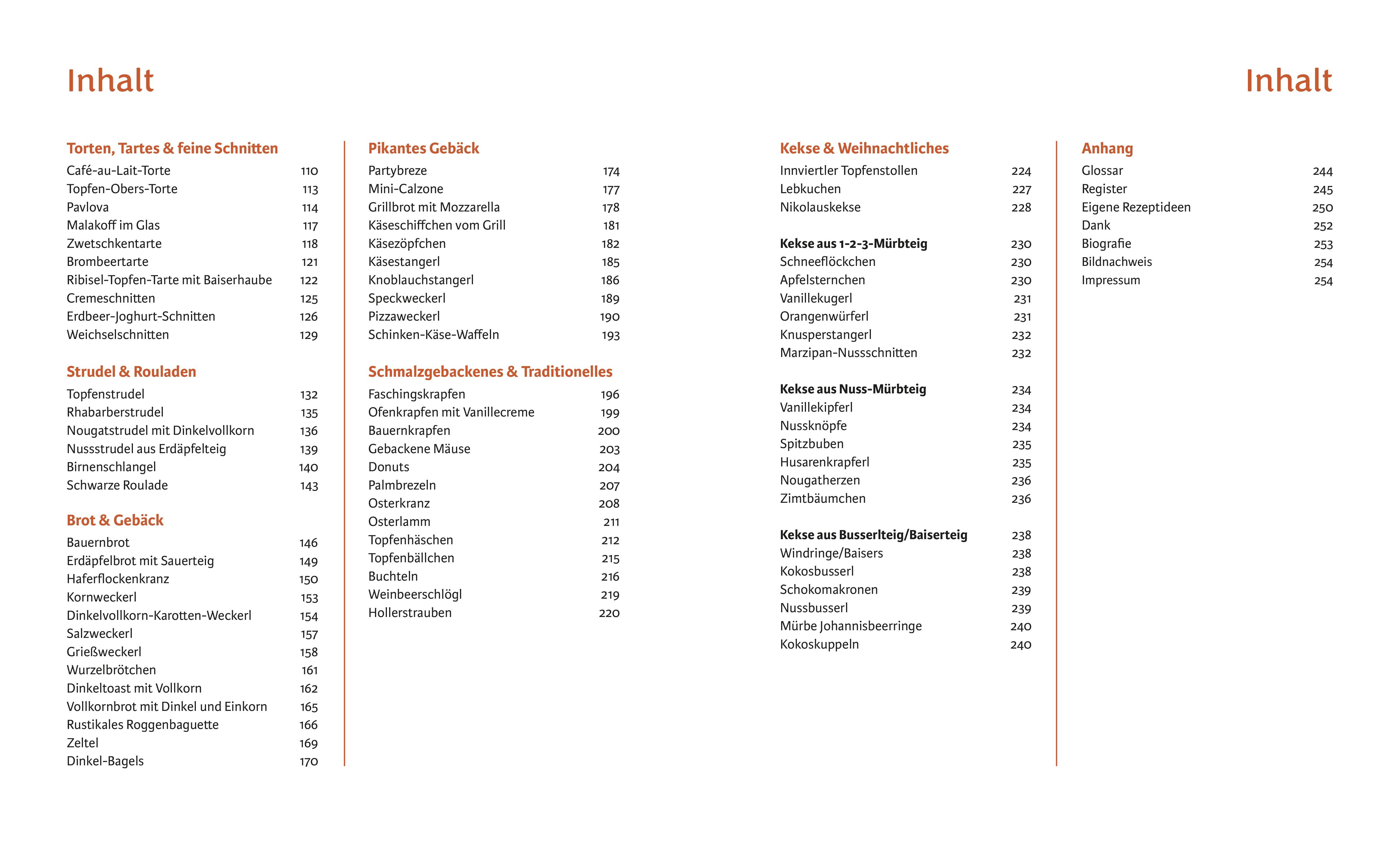 Beispielinhalt (Bild) Veronikas Backstube