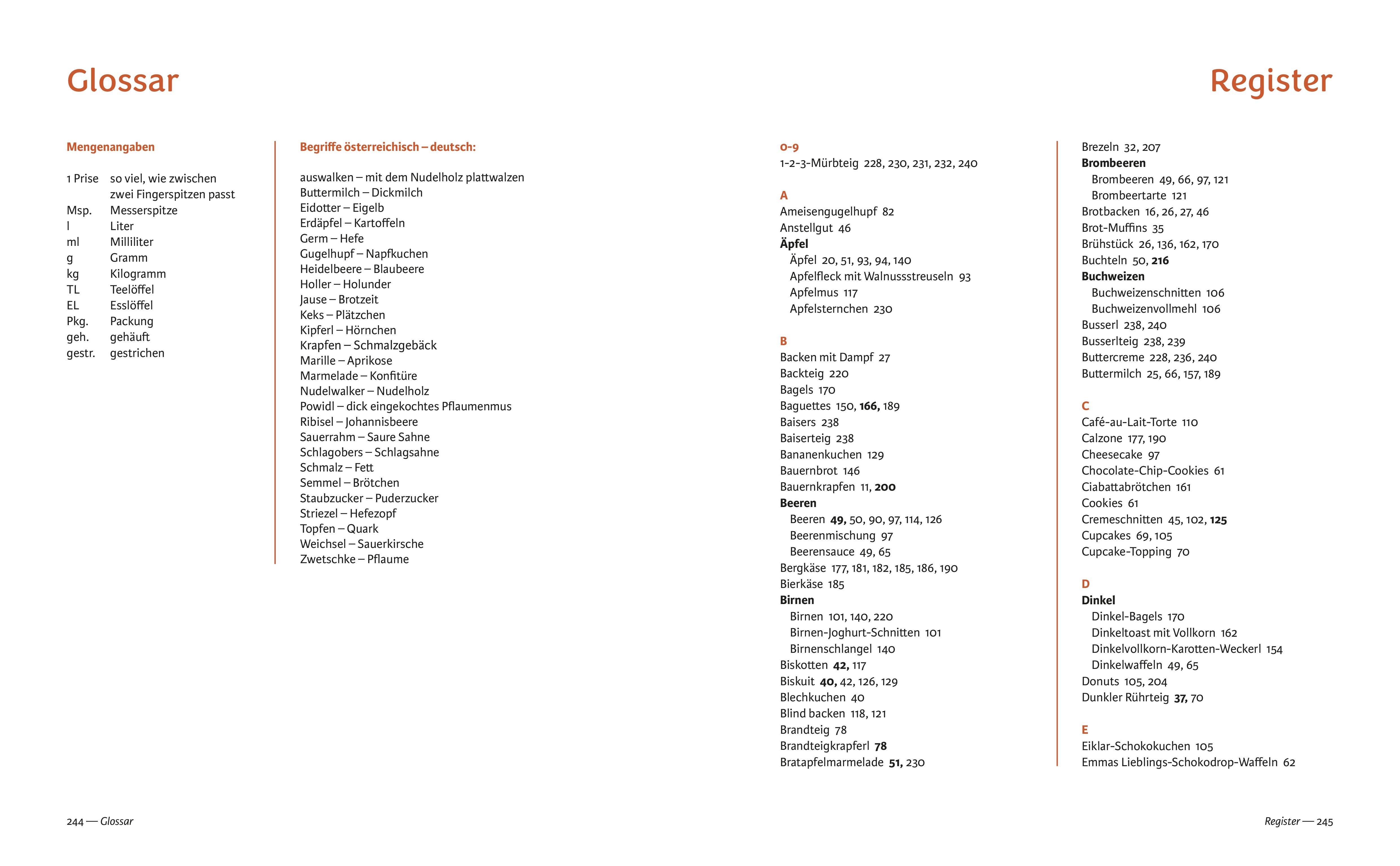 Beispielinhalt (Bild) Veronikas Backstube