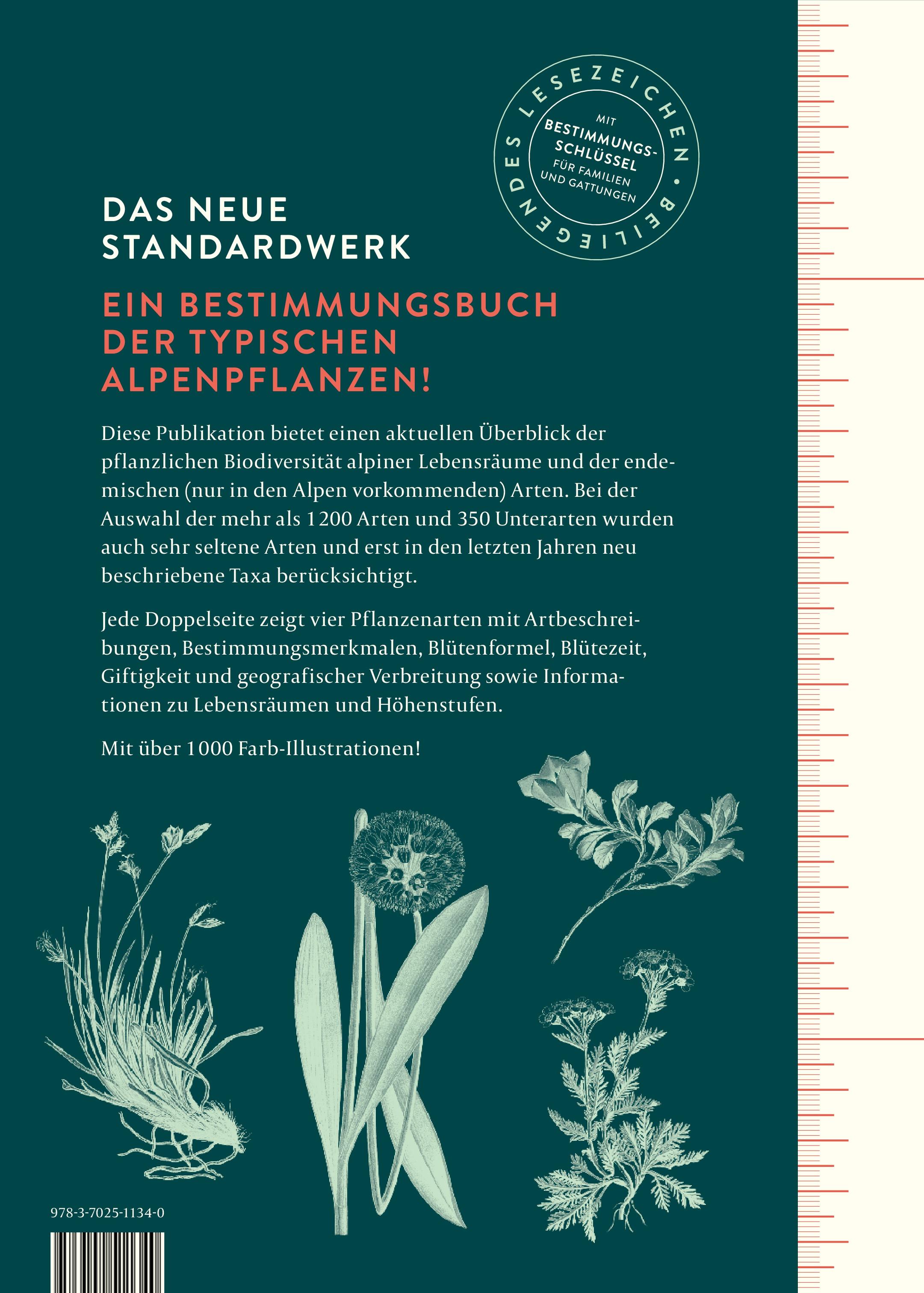 Rückseitencover Alpenflora