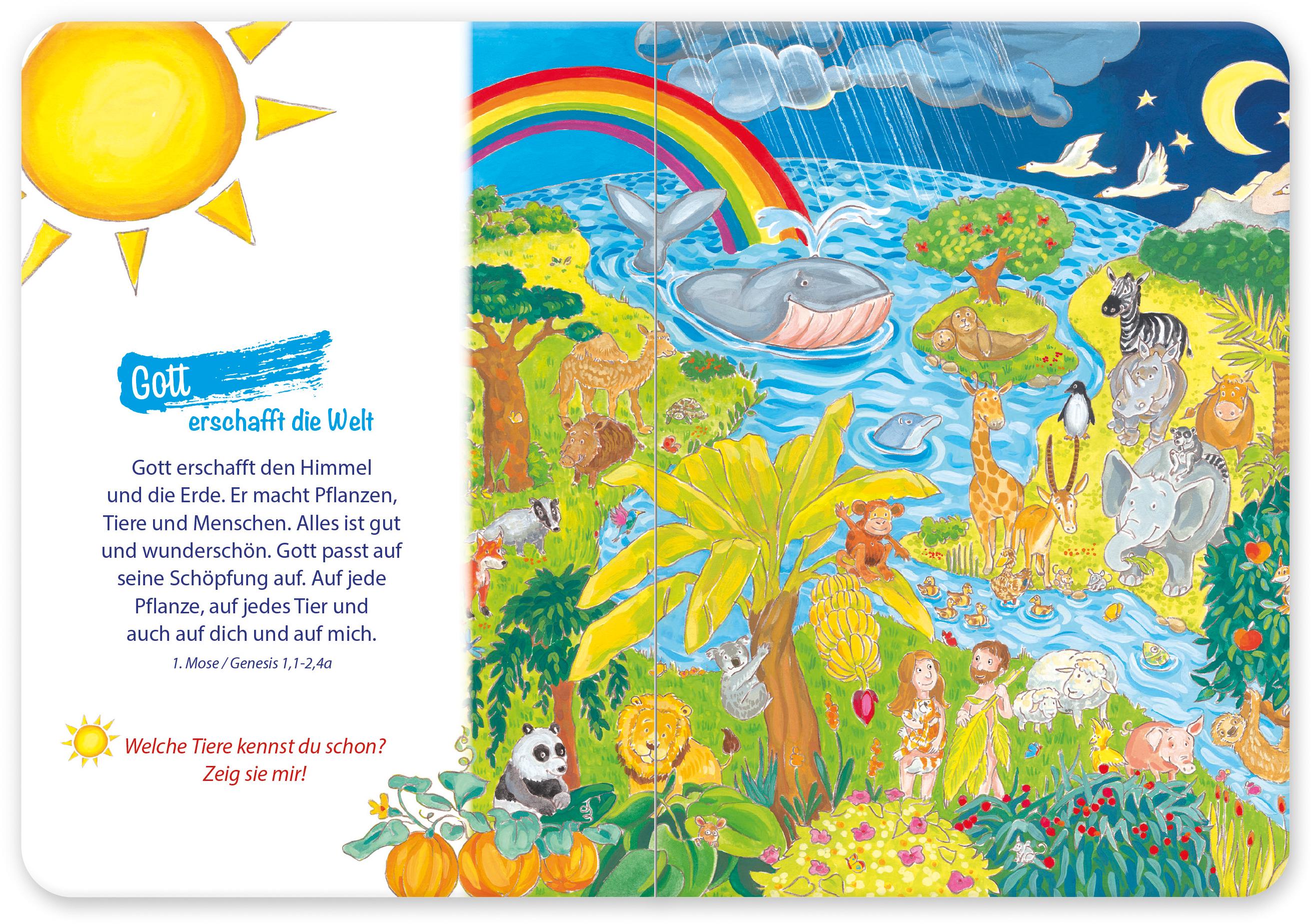 Beispielinhalt (Bild) Meine kleine Entdecker-Bibel
