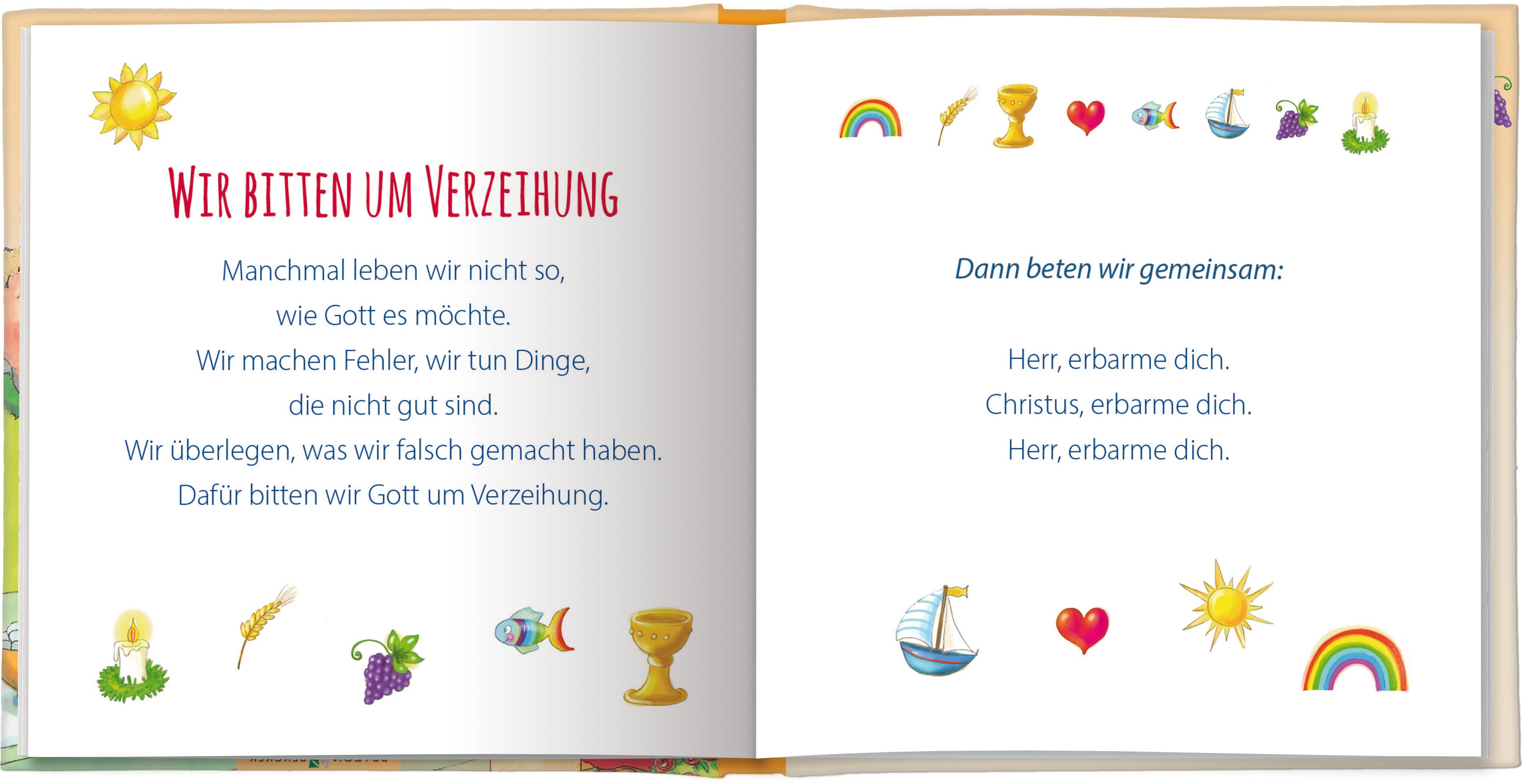 Beispielinhalt (Bild) Messbüchlein für kleine Entdecker