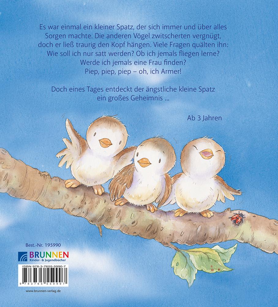 Rückseitencover Der ängstliche kleine Spatz