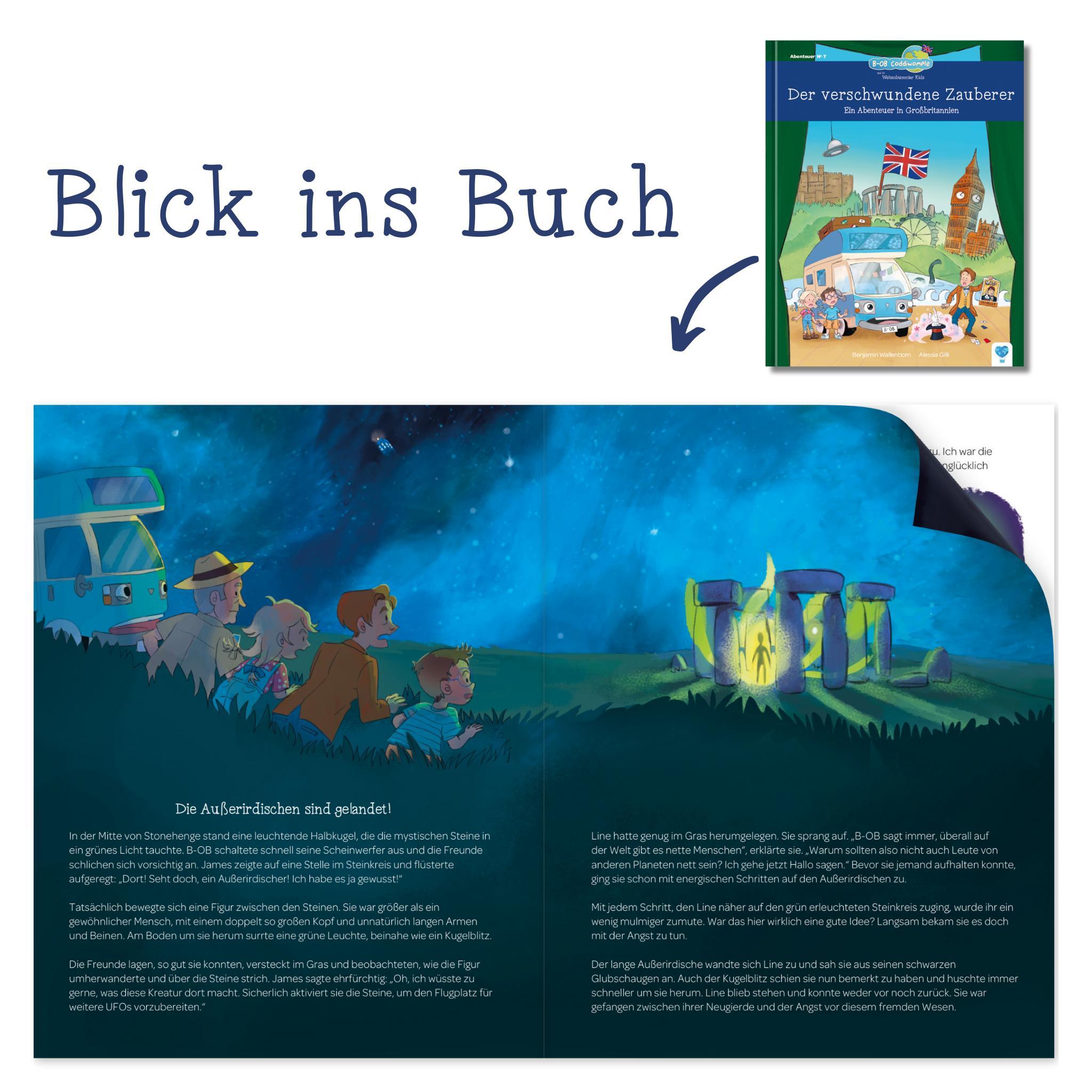 Beispielinhalt (Bild) Der verschwundene Zauberer