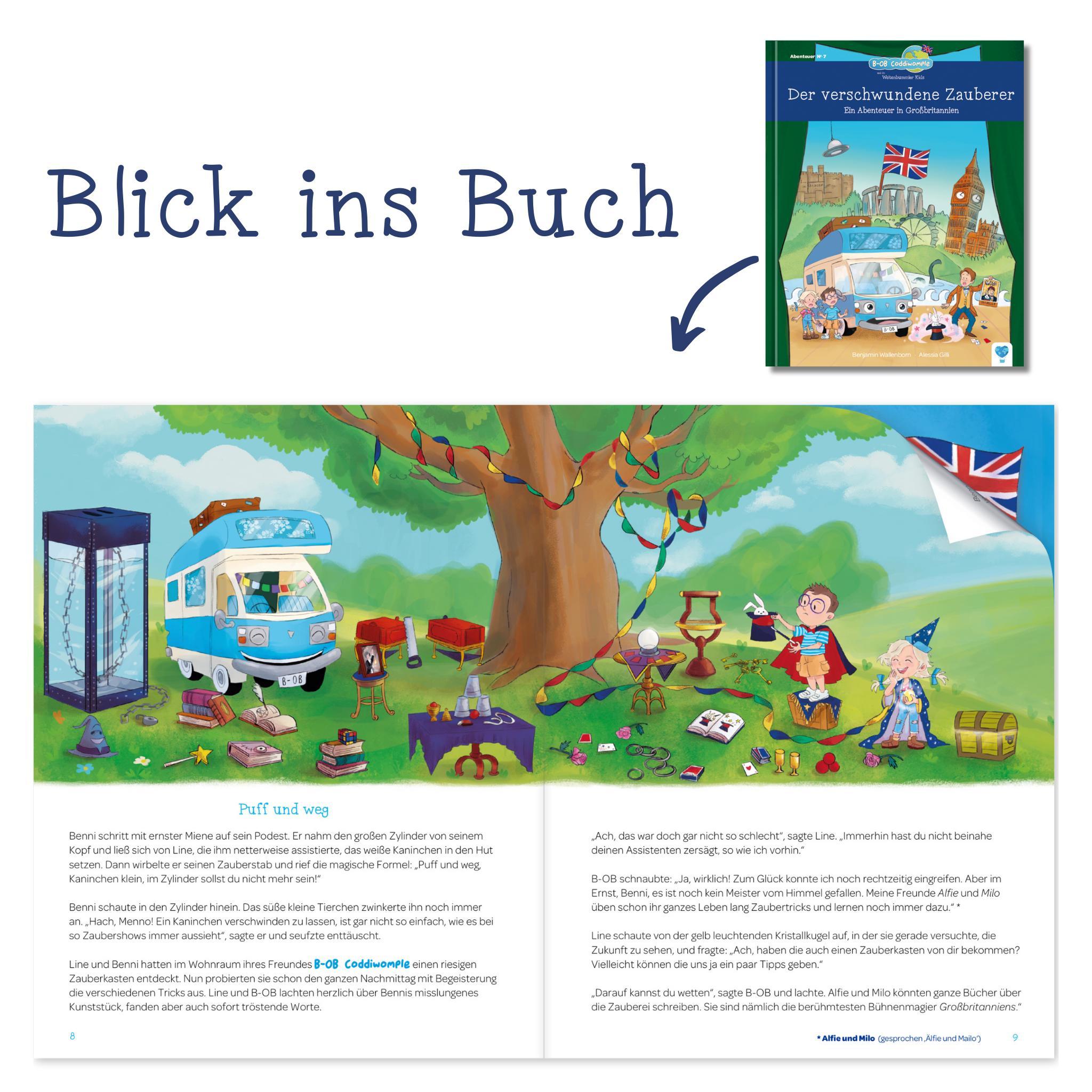 Beispielinhalt (Bild) Der verschwundene Zauberer