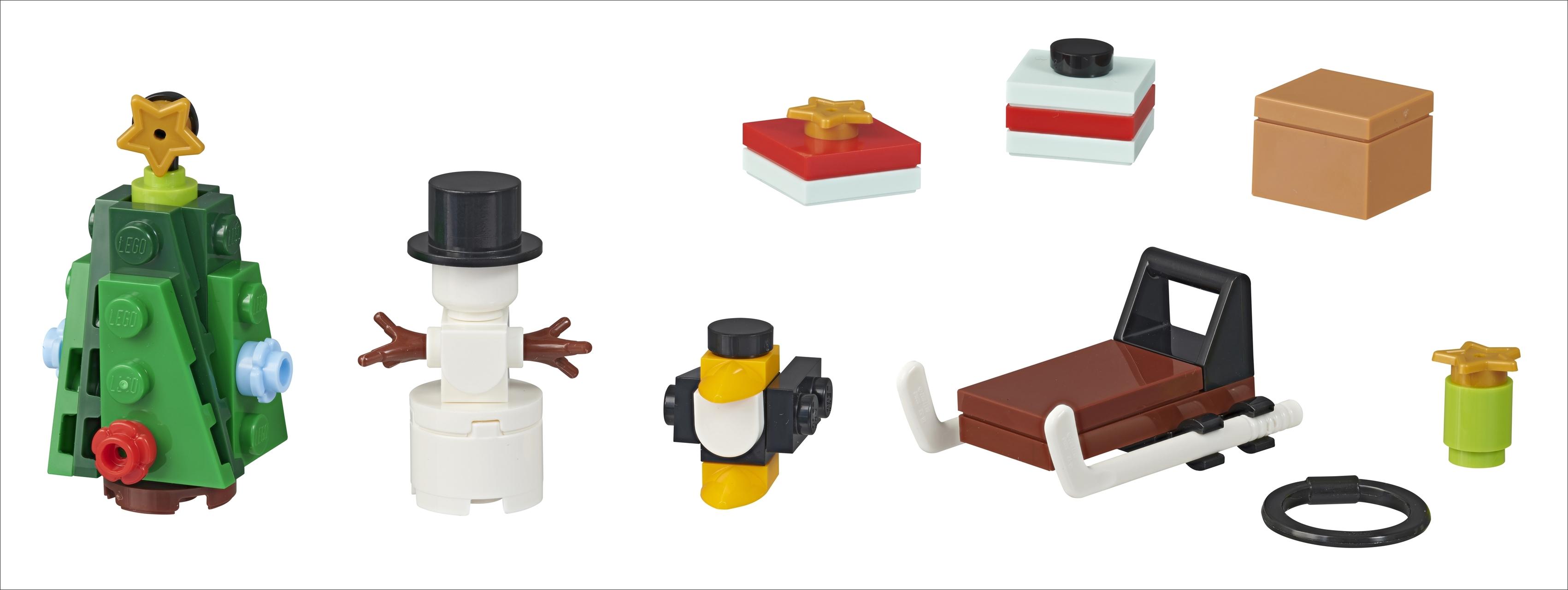 Beispielinhalt (Bild) LEGO® Weihnachten Das Spielebuch