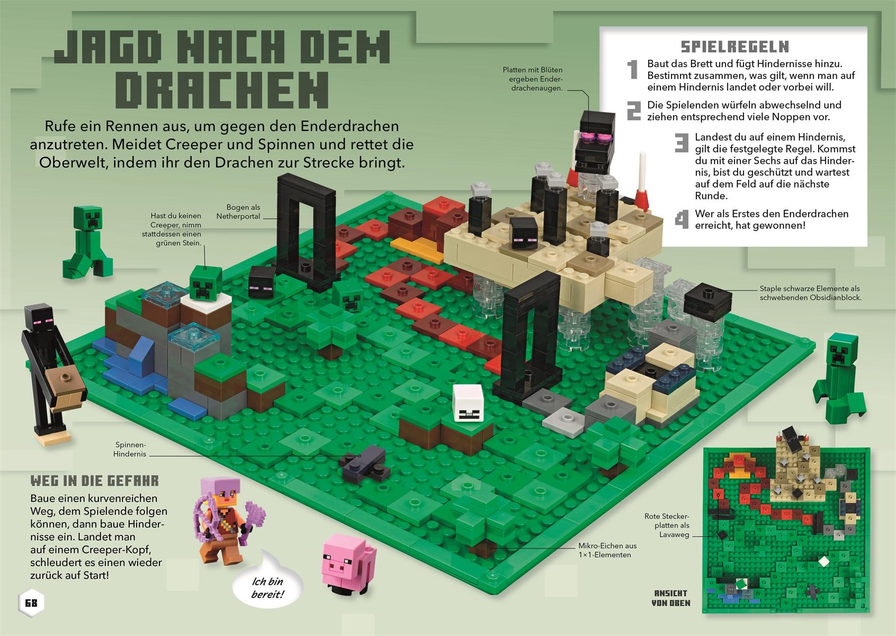 Beispielinhalt (Bild) LEGO® Minecraft® Ideen