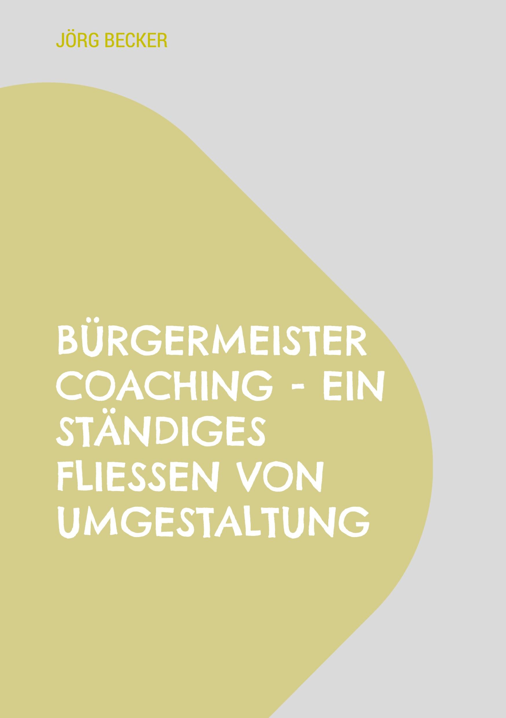 Vorderes Coverbild Bürgermeister Coaching - Ein ständiges Fließen von Umgestaltung