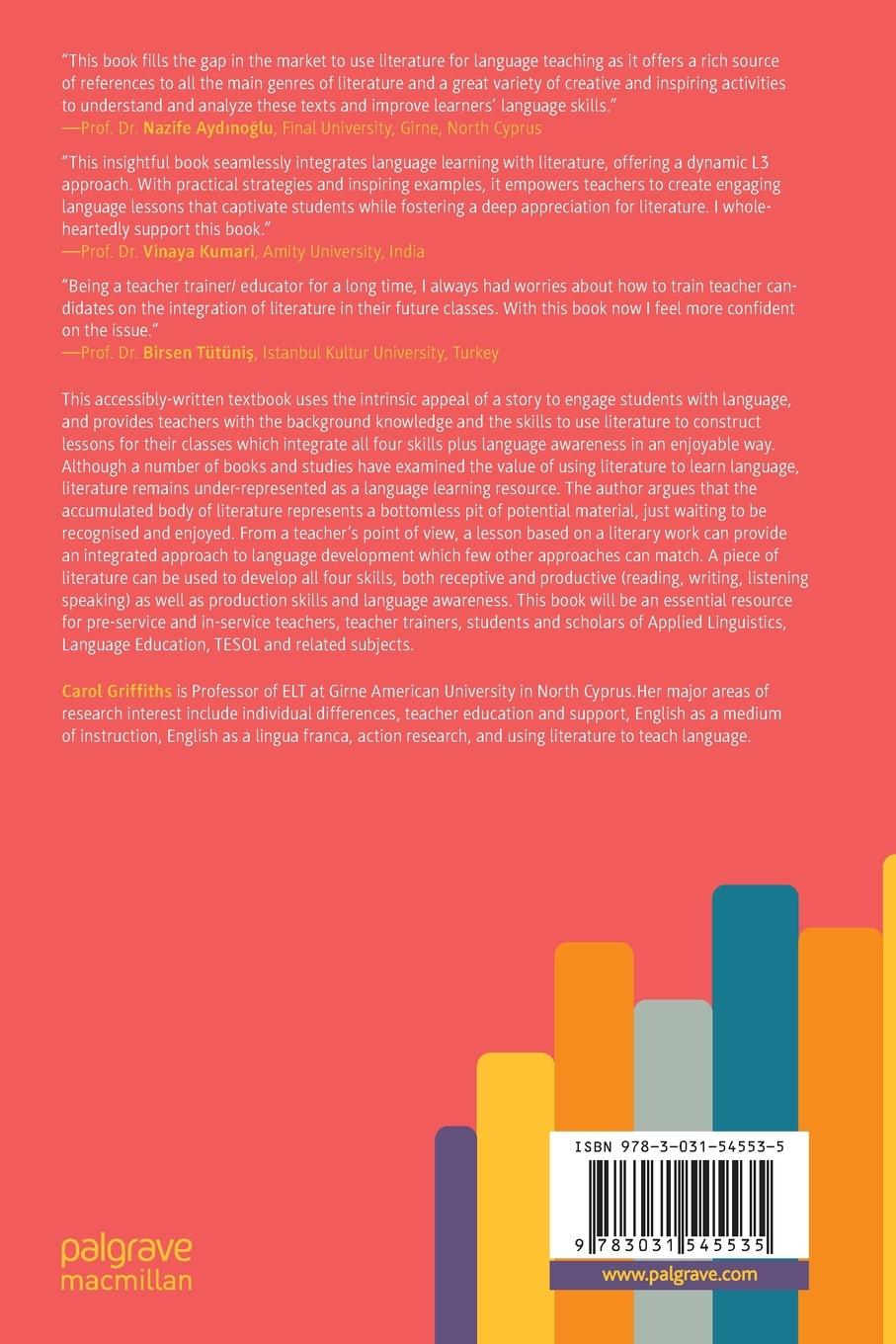 Rückseitencover Using Literature to Learn and Teach Language