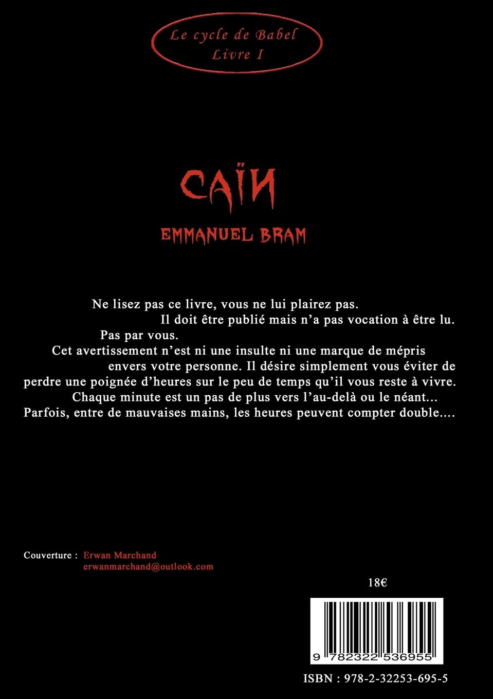 Rückseitencover Caïn