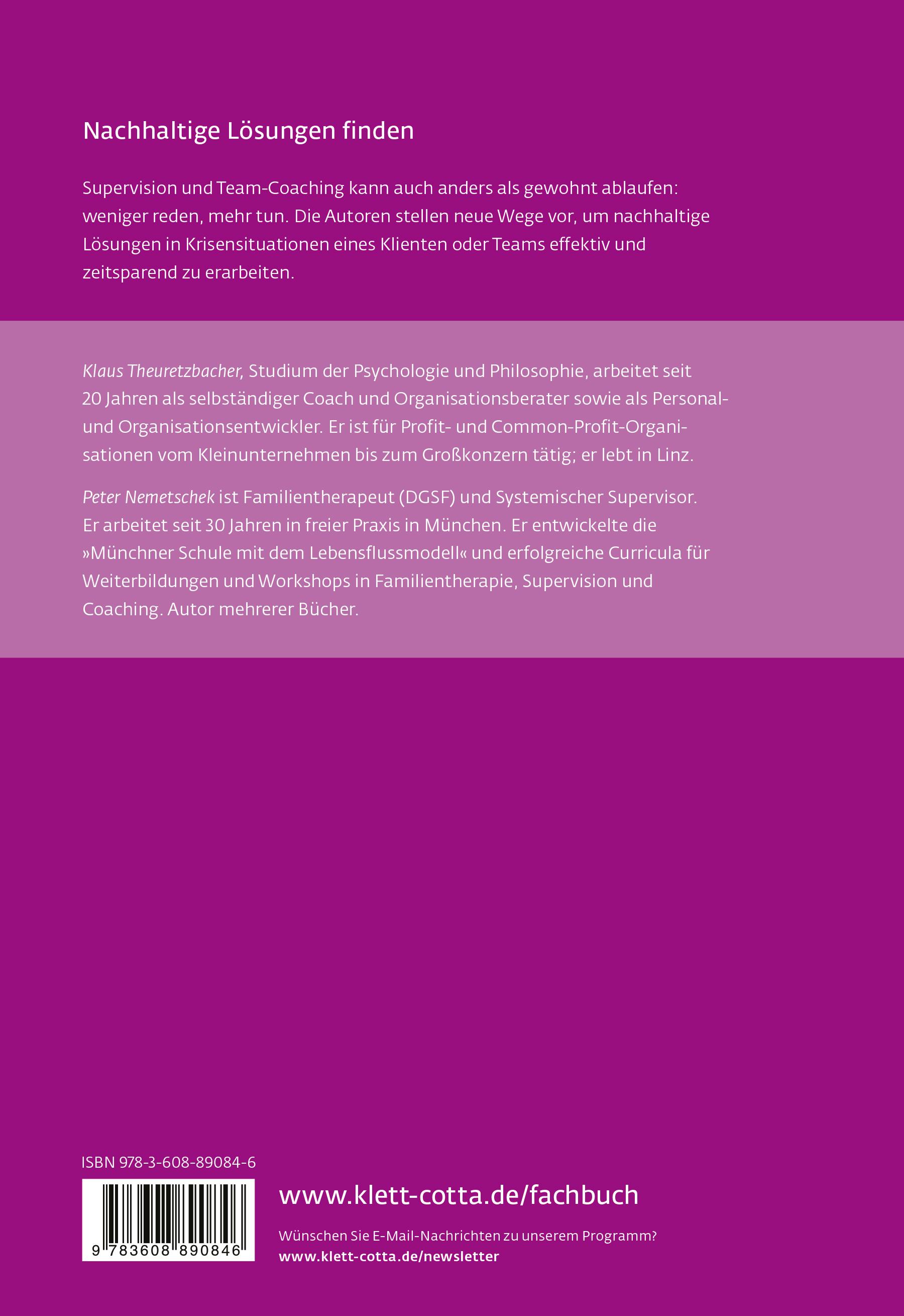 Rückseitencover Coaching und Systemische Supervision mit Herz, Hand und Verstand (Leben lernen, Bd. 225)