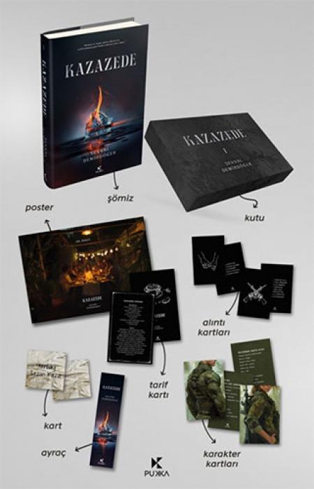Vorderes Coverbild Kazazede - 1 Ciltli Kutulu Set