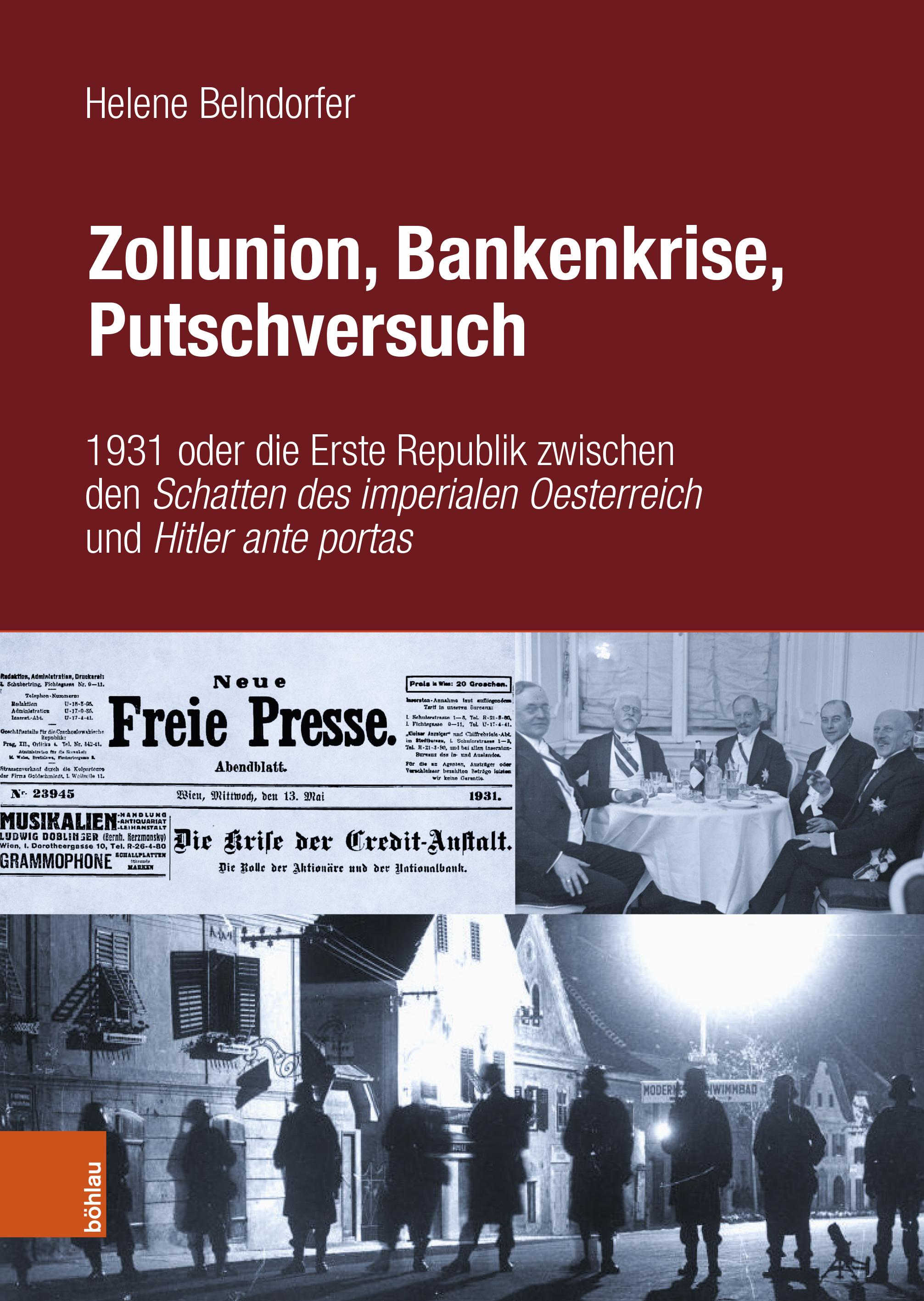 Vorderes Coverbild Zollunion, Bankenkrise, Putschversuch