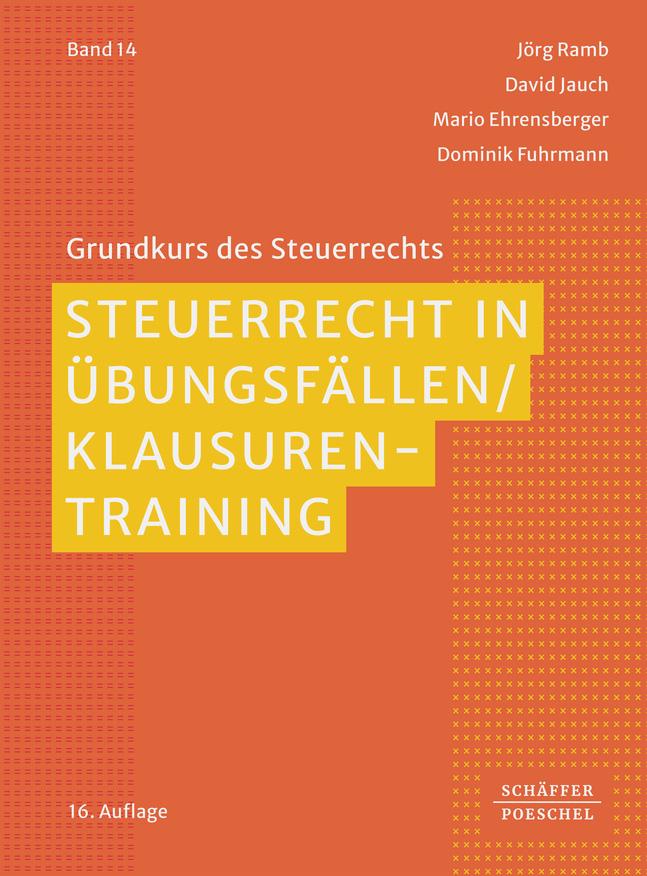 Vorderes Coverbild Steuerrecht in Übungsfällen / Klausurentraining
