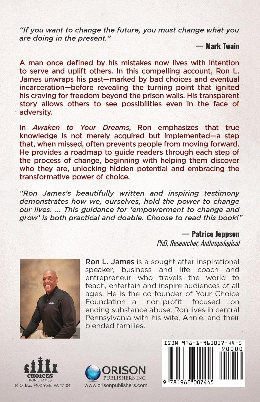 Rückseitencover Awaken to Your Dreams