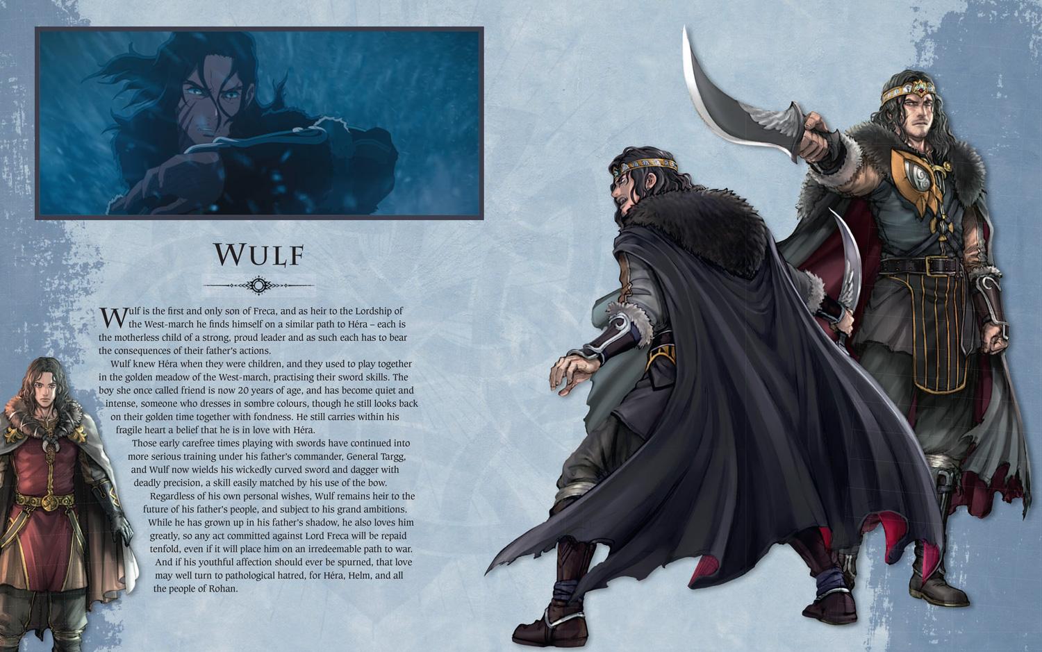 Beispielinhalt (Bild) The Lord of the Rings: The War of the Rohirrim Official Visual Companion