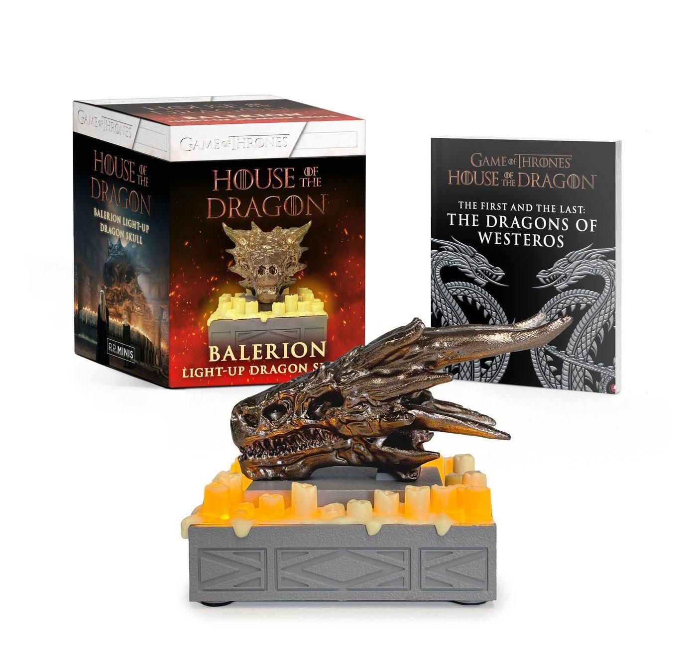 Vorderes Coverbild House of the Dragon: Balerion Light-Up Dragon Skull