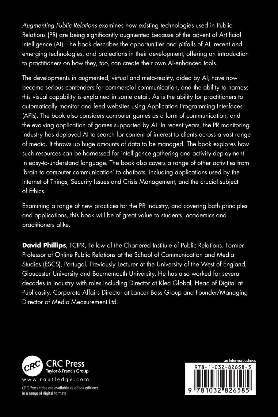 Rückseitencover Augmenting Public Relations