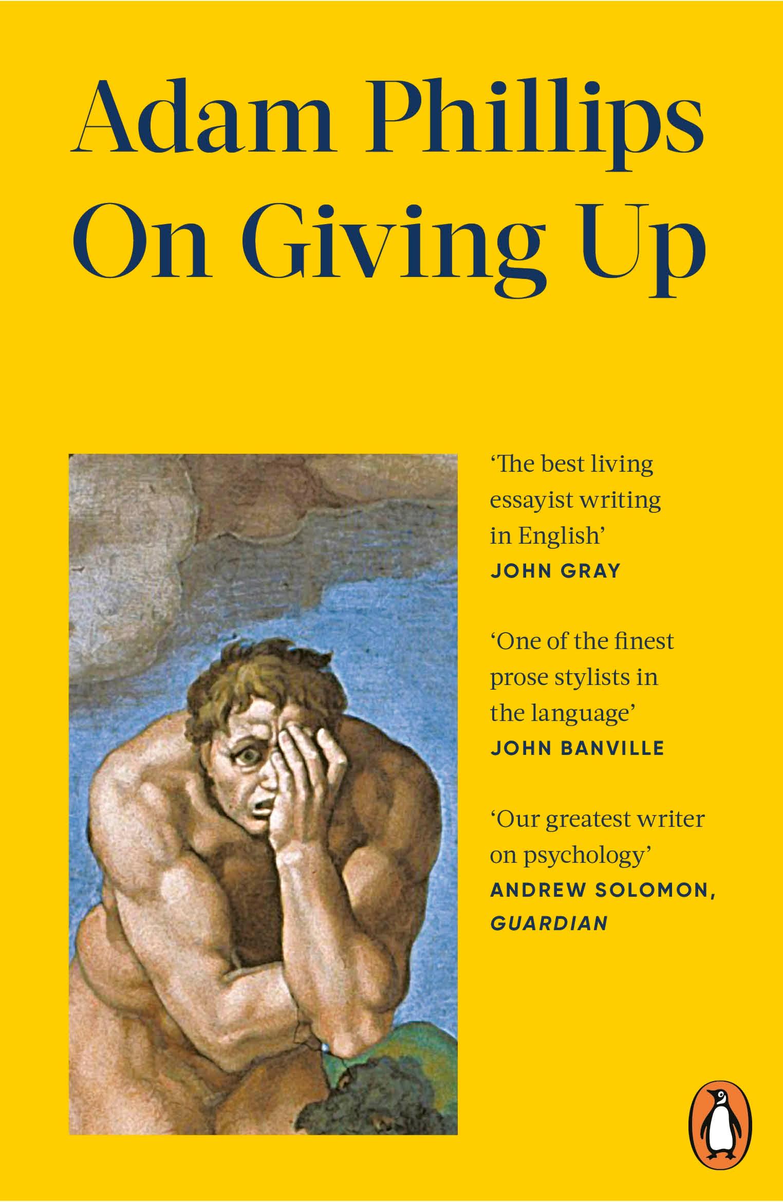 Vorderes Coverbild On Giving Up