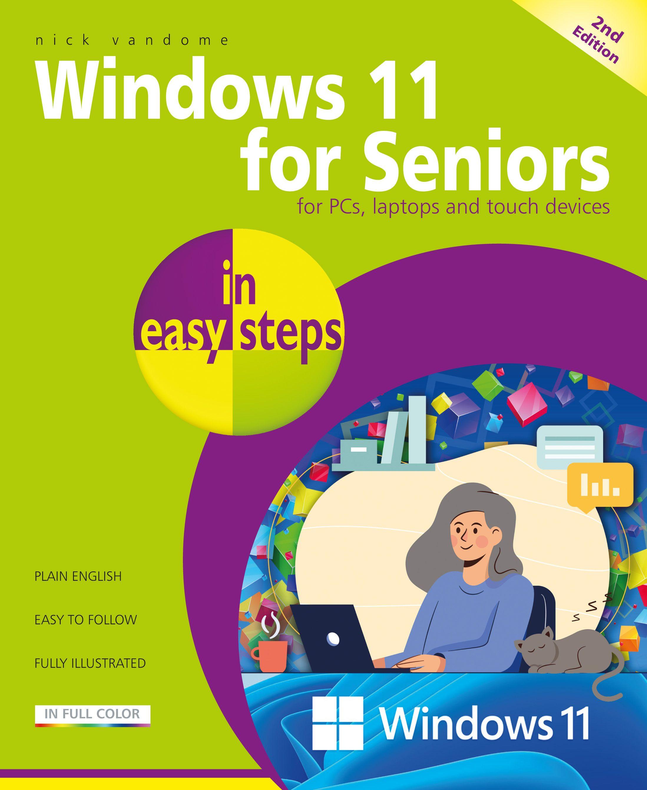 Vorderes Coverbild Windows 11 for Seniors in Easy Steps