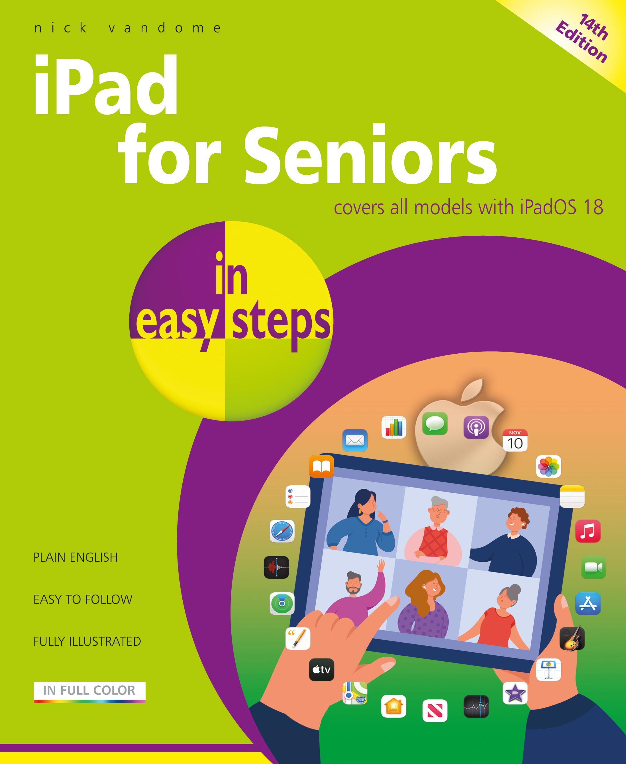 Vorderes Coverbild iPad for Seniors in Easy Steps