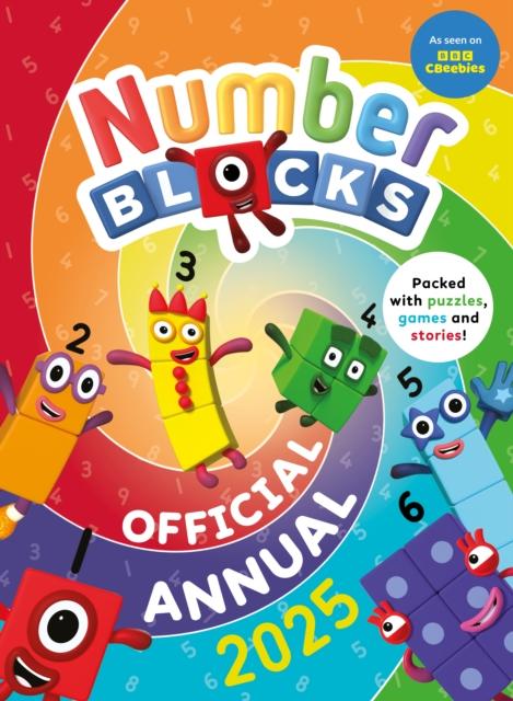 Vorderes Coverbild Numberblocks Annual 2025