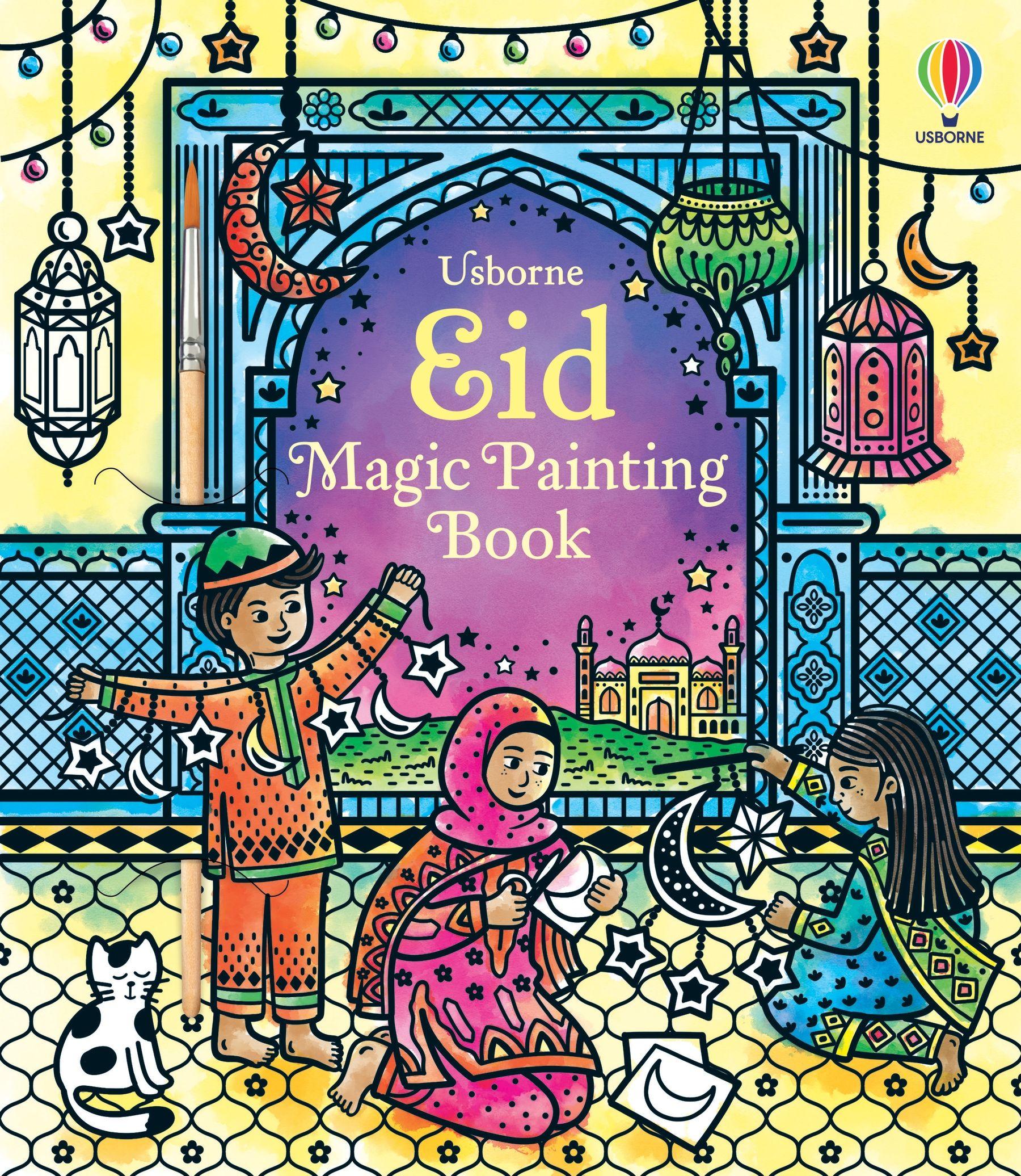 Vorderes Coverbild Eid Magic Painting Book