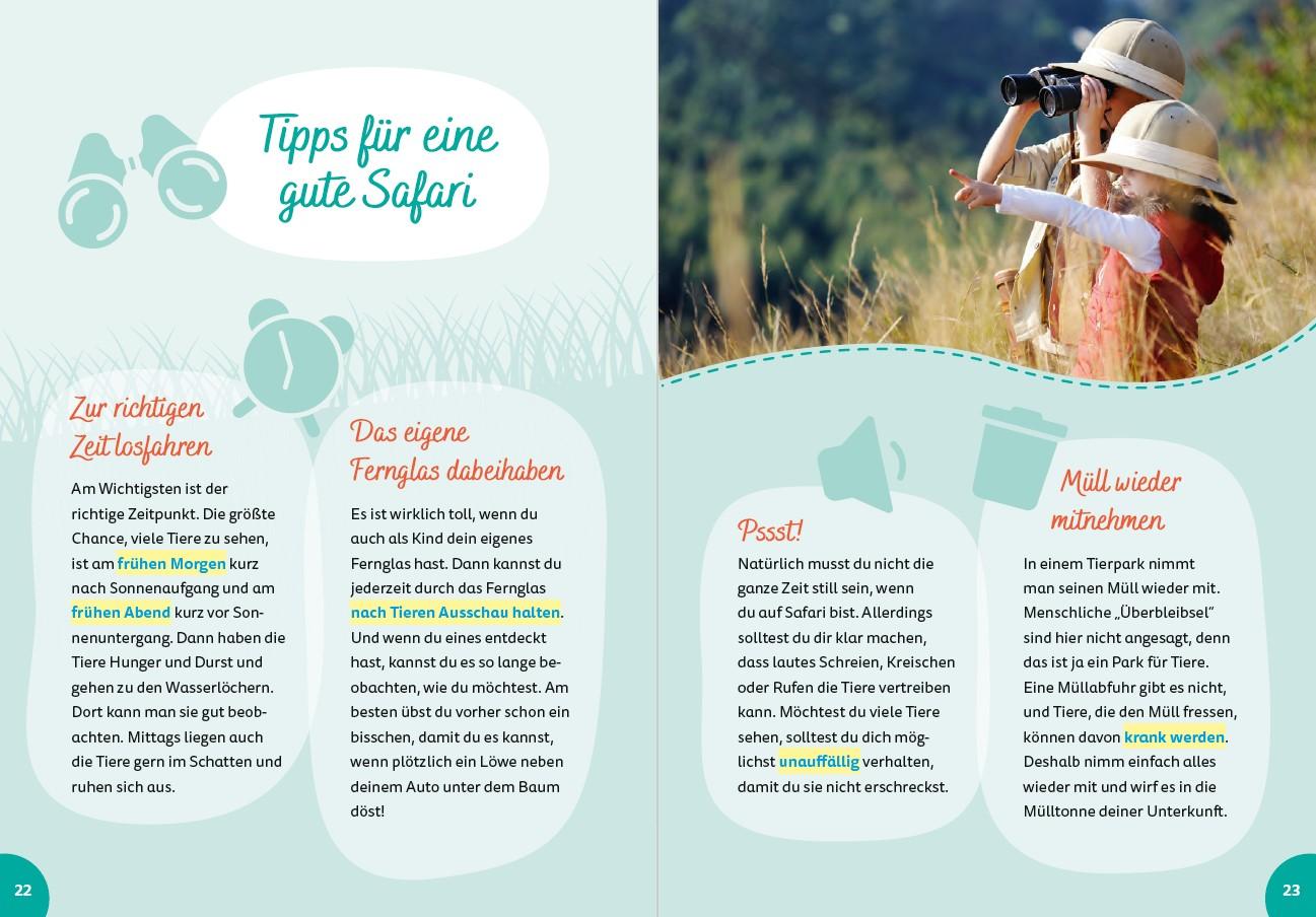 Beispielinhalt (Bild) Südafrika for kids