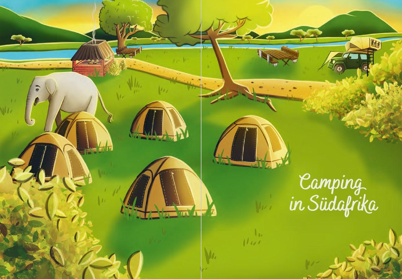 Beispielinhalt (Bild) Südafrika for kids