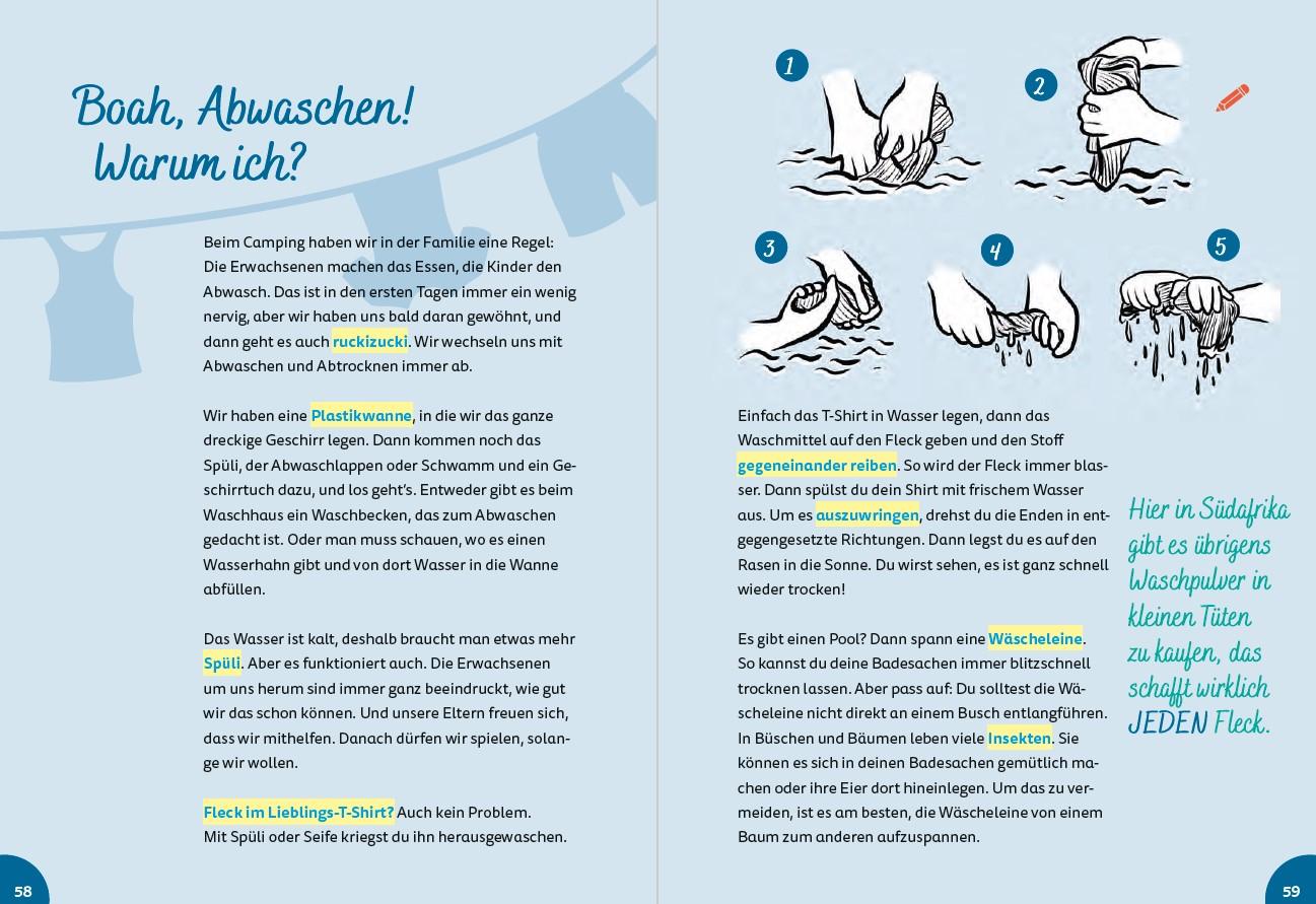 Beispielinhalt (Bild) Südafrika for kids